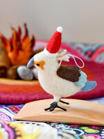 Felt Australian Kookaburra Christmas Ornament