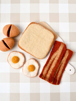 Felt Bacon and Eggs Breakfast Set