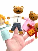 Goldilocks and The Three Bears - Finger Puppet Set