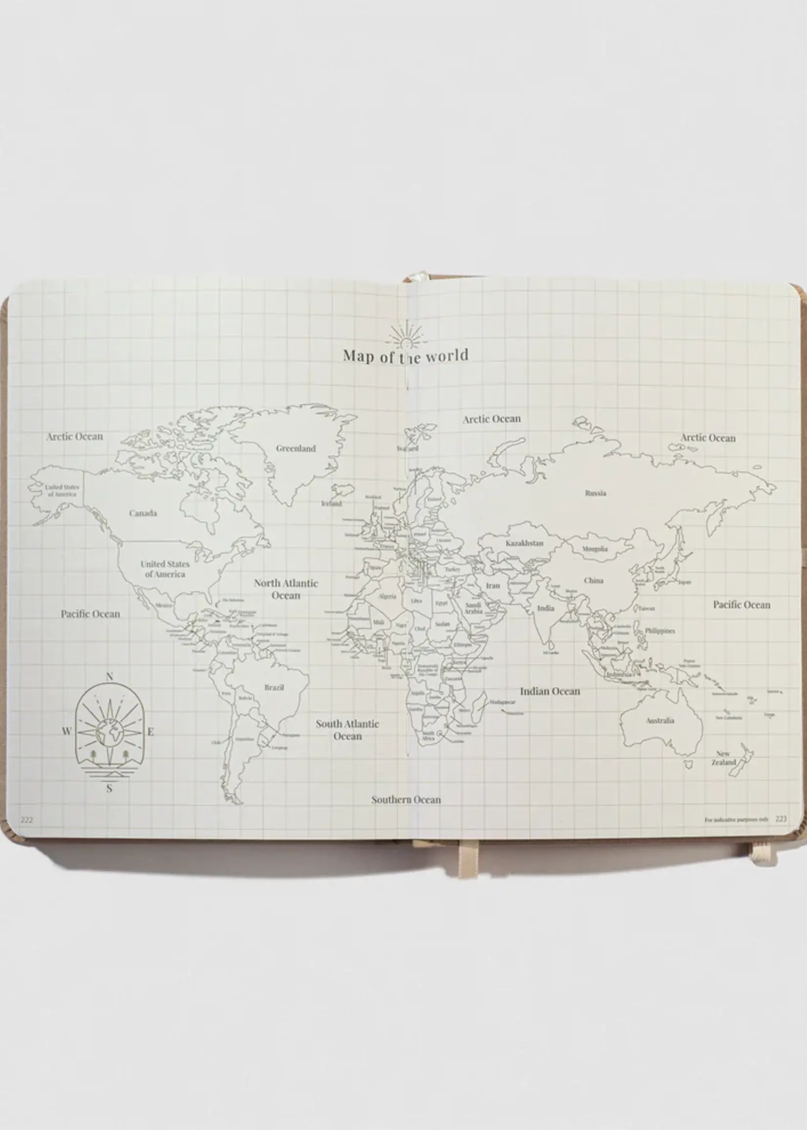 Journalfy Travel Journal - Forest Green
