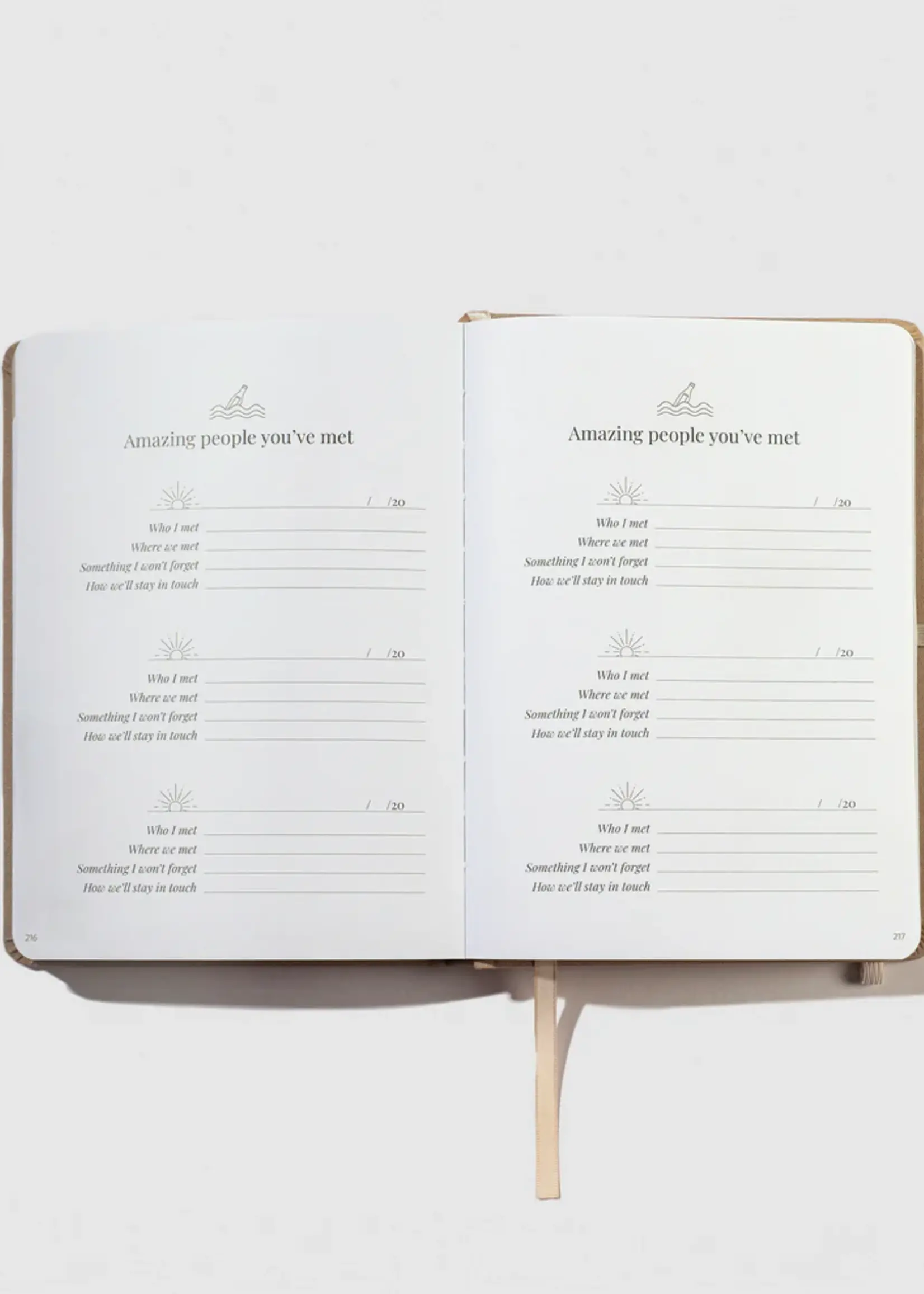 Journalfy Travel Journal - Forest Green