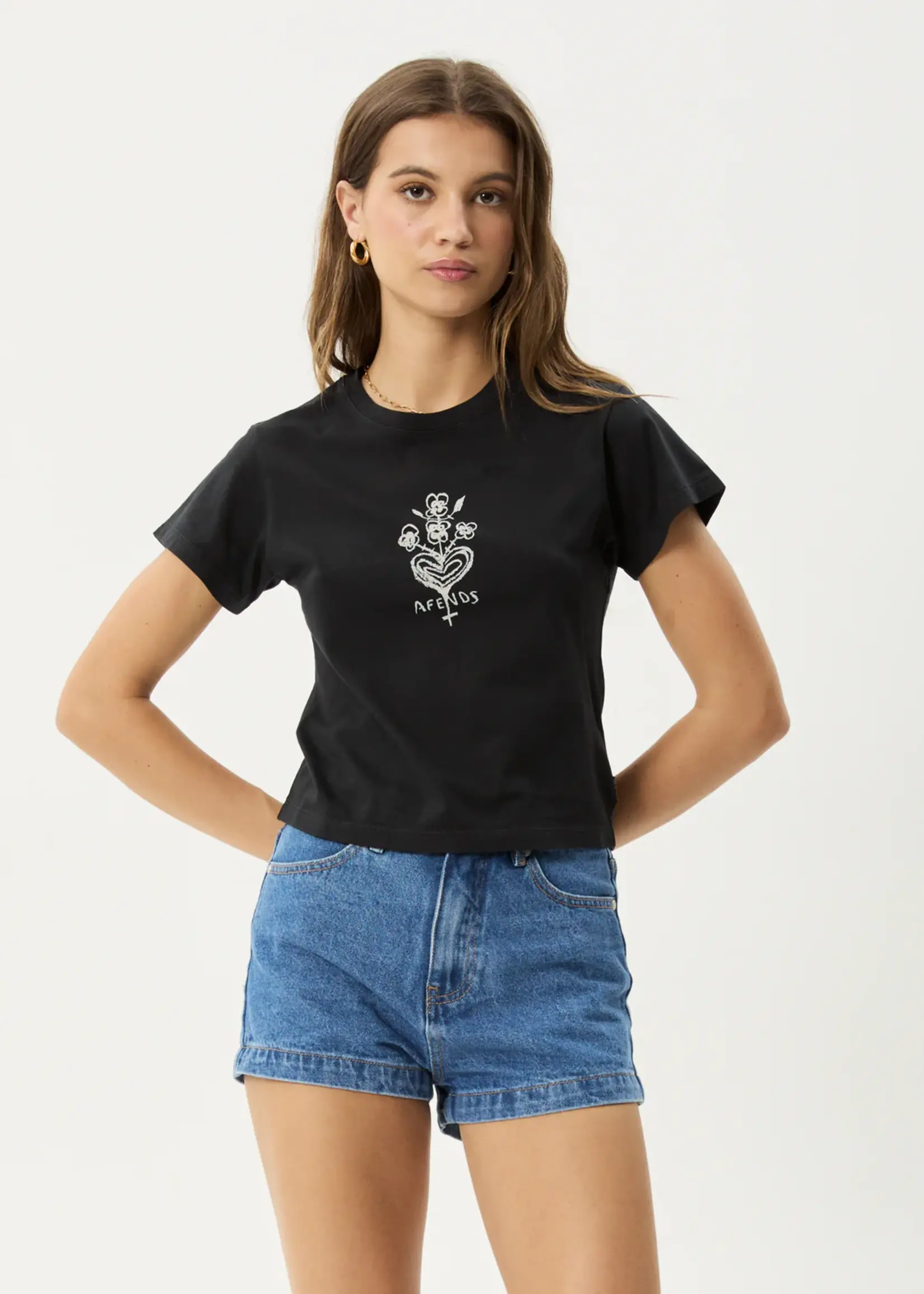Afends Maisie Recycled Baby Tee