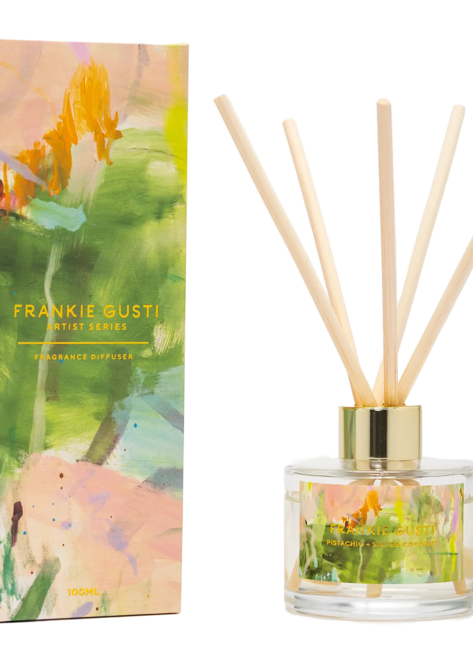 Artist Series Diffuser | Pistachio + Salted Coconut | Kate Eliza