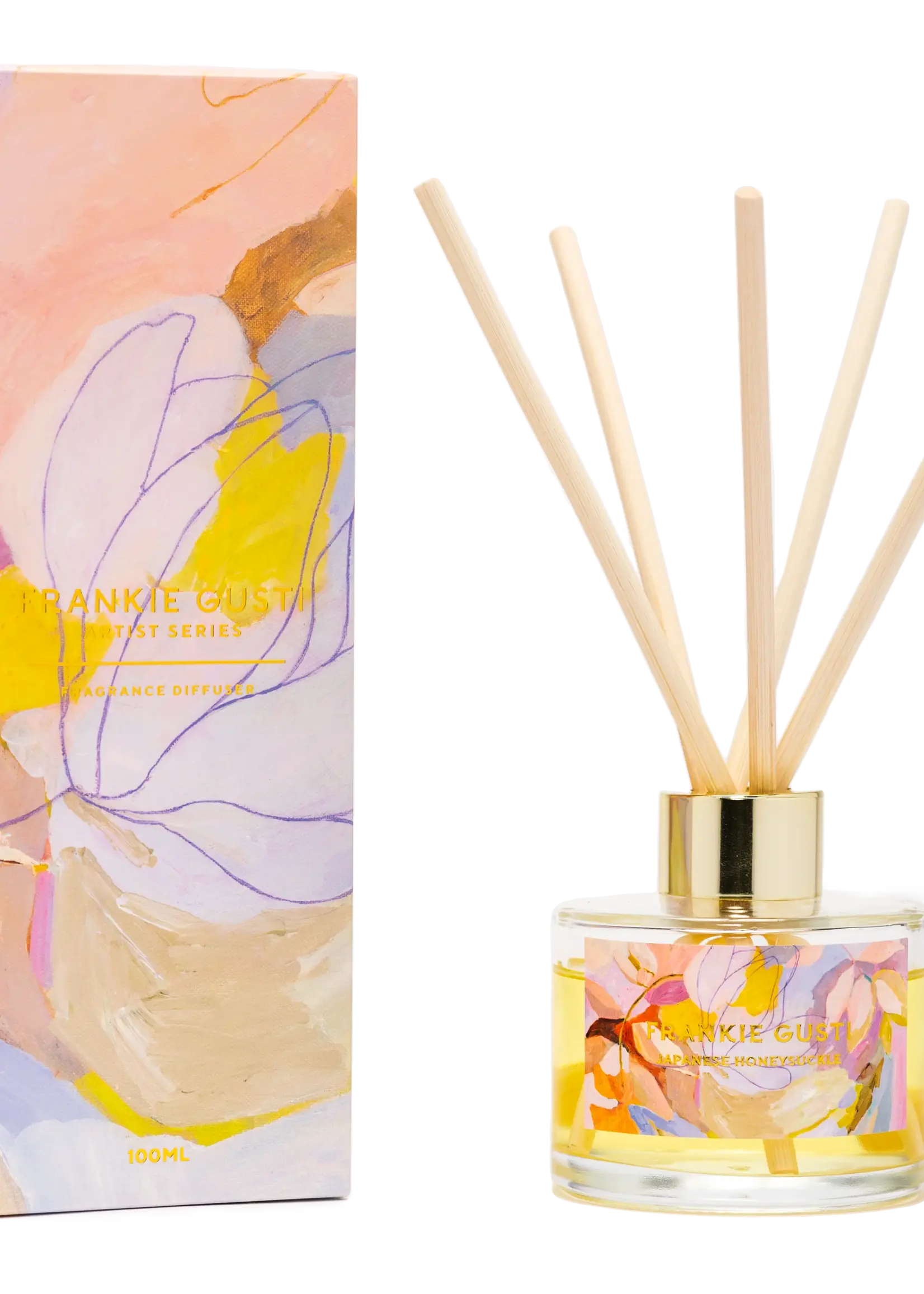 Artist Series Diffuser | Japanese Honeysuckle | Jade Fisher