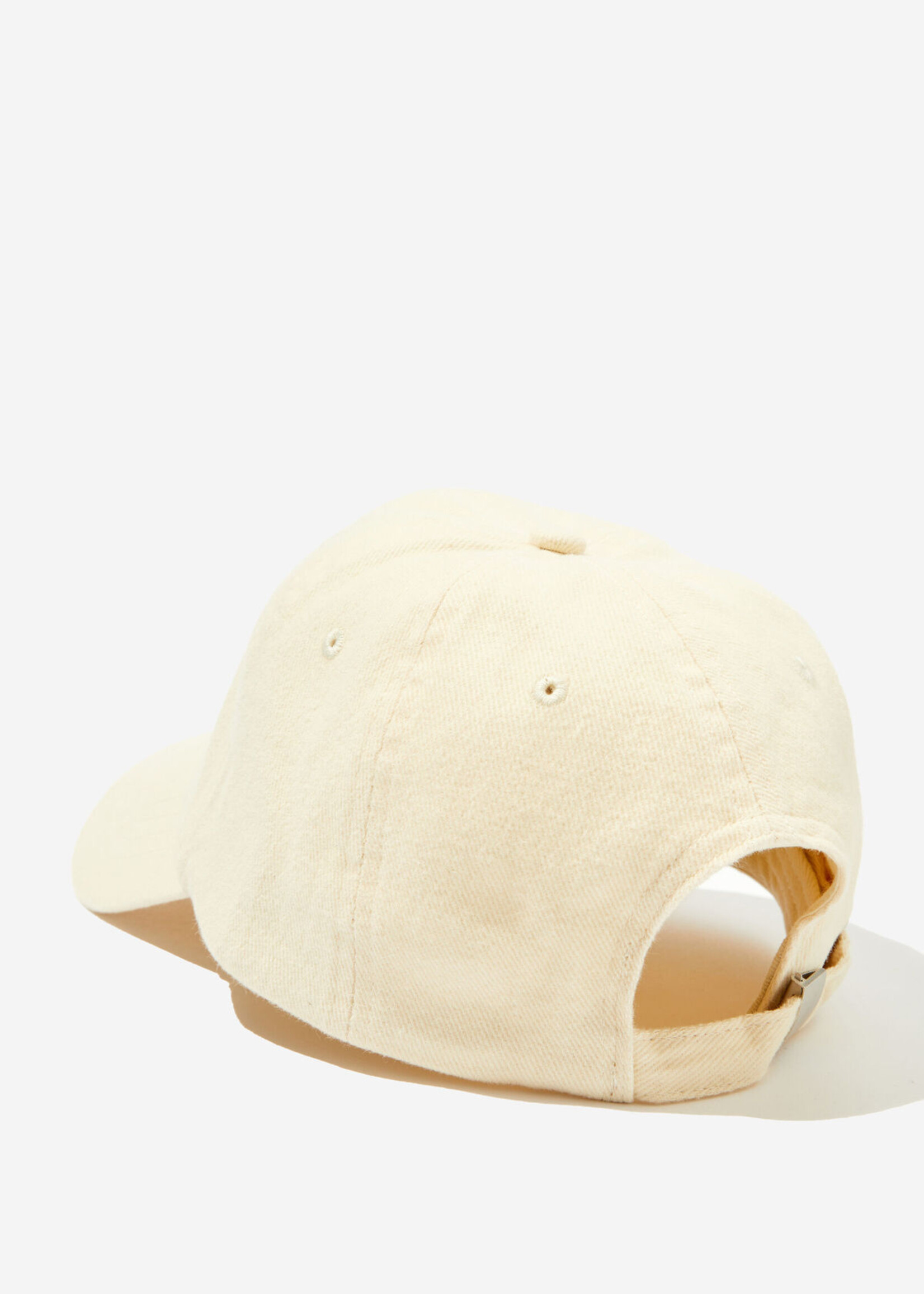 Ceres Life Monogram Cap - Ecru/Navy Stitch