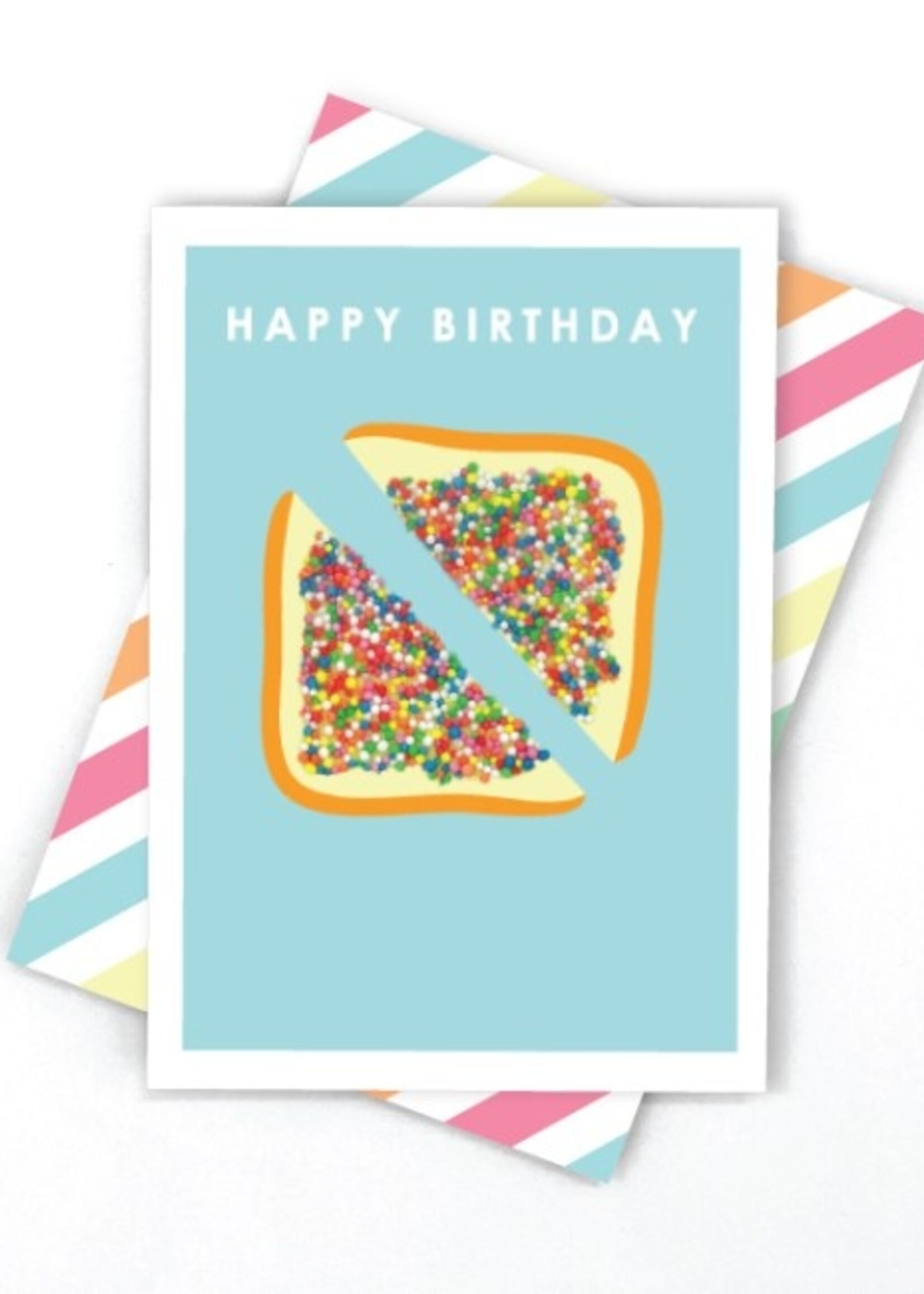 Candle Bark Creations Freckle Fairy Bread Party - Card