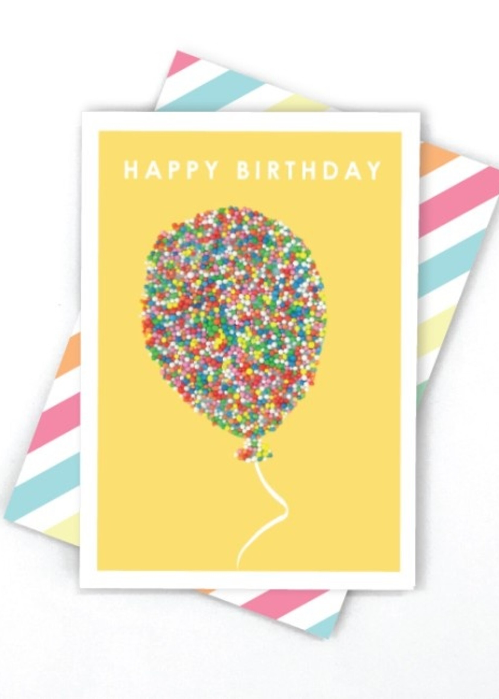 Candle Bark Creations Freckle Party Balloon - Card