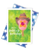 Candle Bark Creations Cowboy Ice Cream Birthday - Card