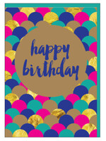 Candle Bark Creations Rainbow Scales - Card