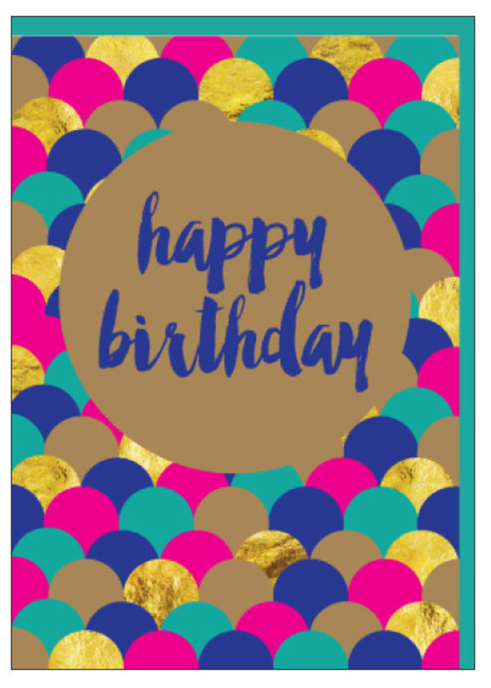 Candle Bark Creations Rainbow Scales - Card