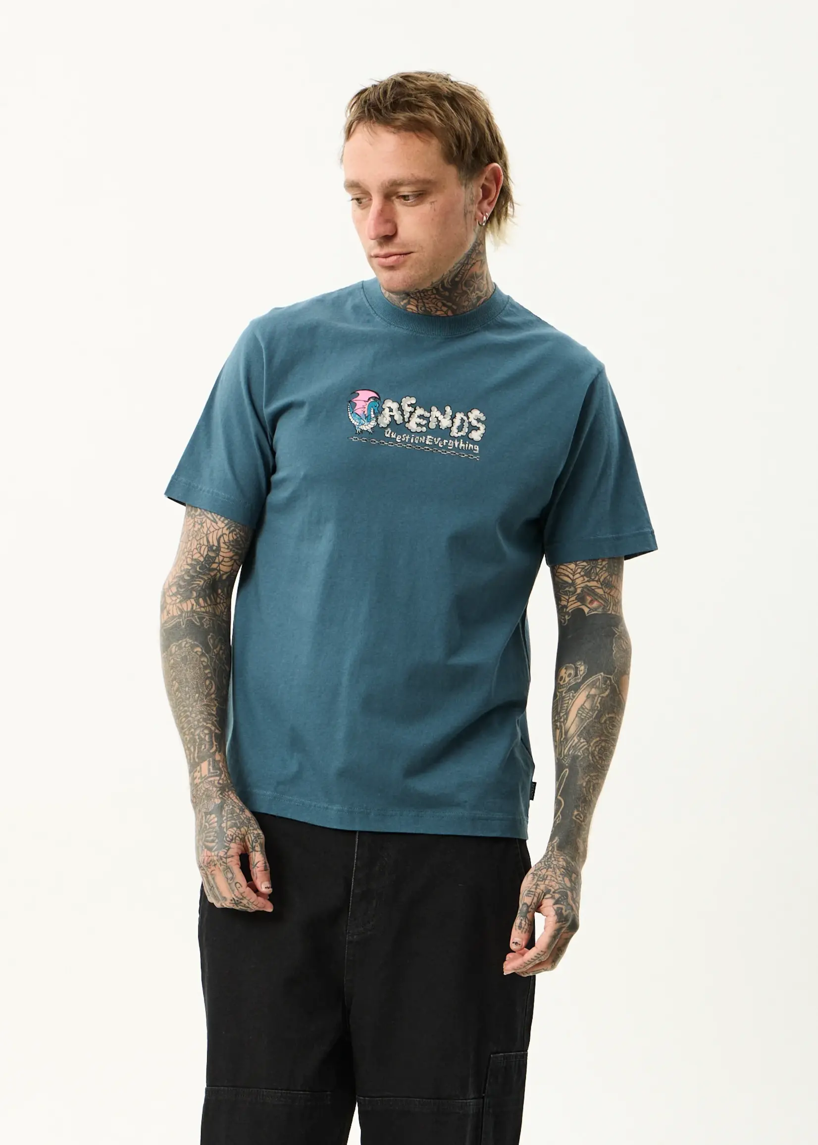 Afends Huffenpuff Recycled Retro Fit Tee