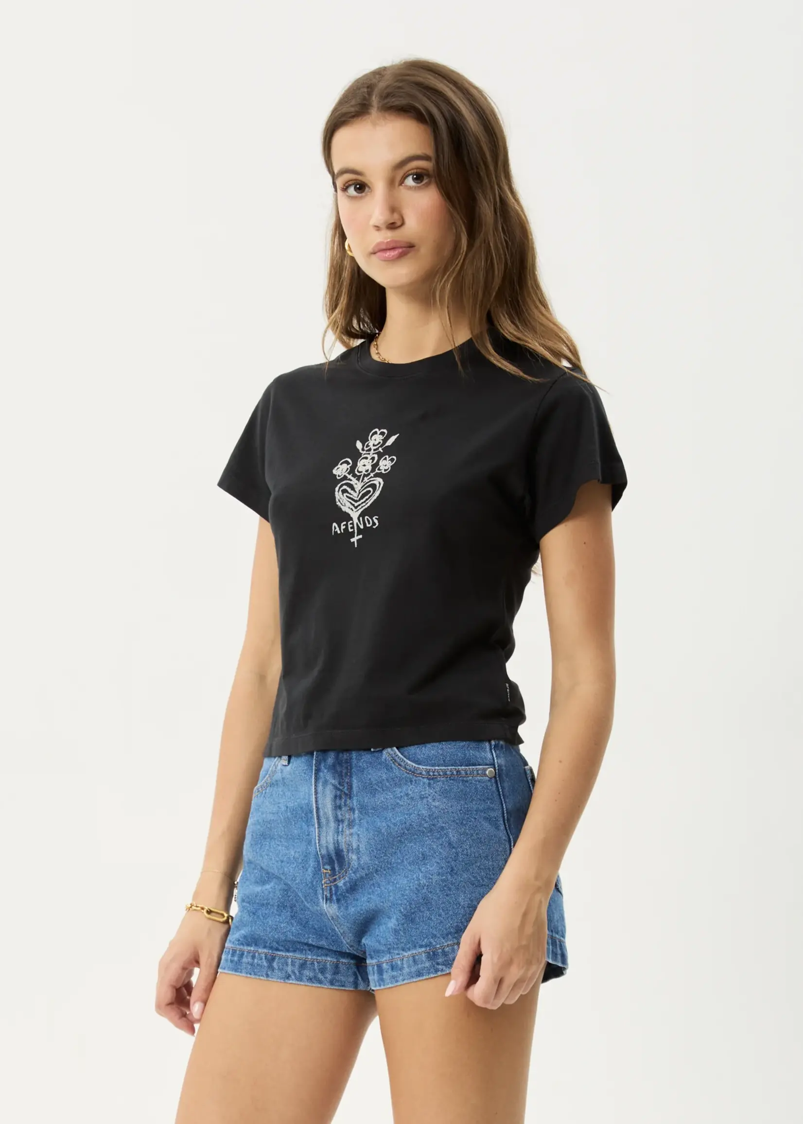 Afends Maisie Recycled Baby Tee