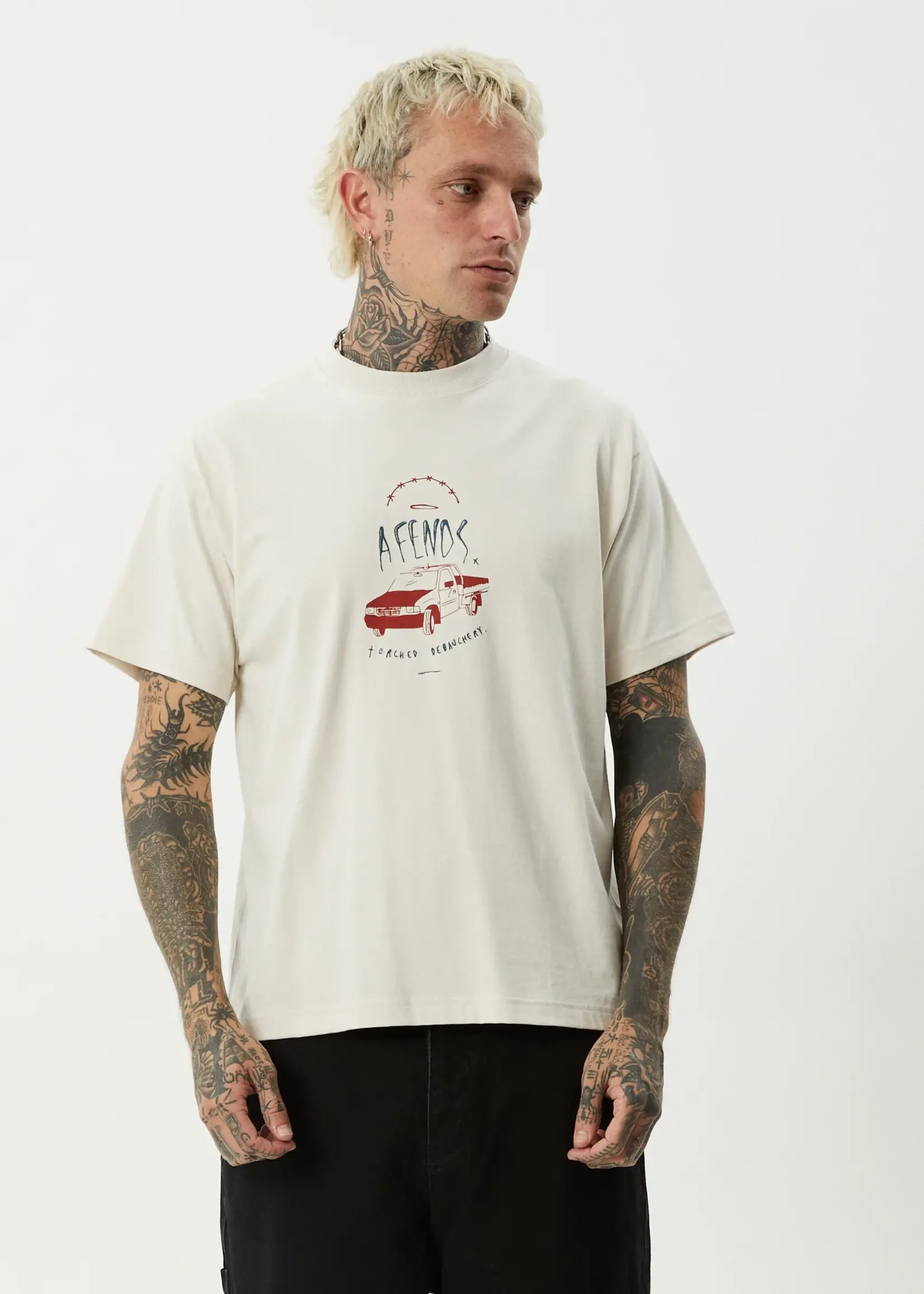 Afends Trayback Recycled Boxy Fit tee