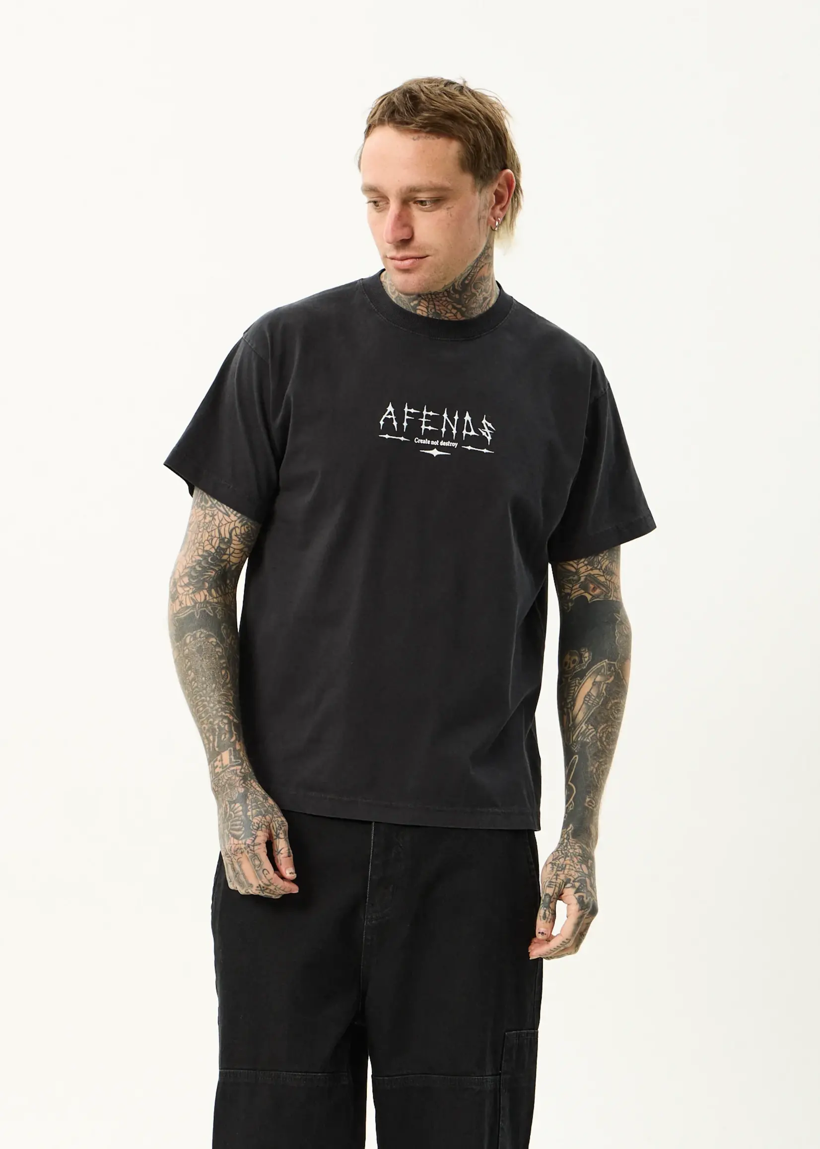 Afends Spinal Recycled Boxy Fit Tee