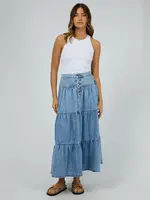 Coco Denim Maxi Skirt