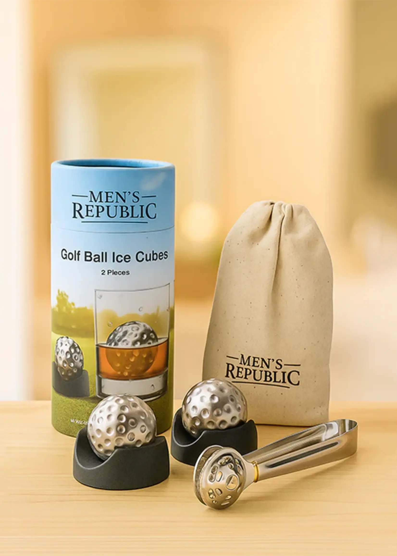 Mens Republic Golf Ball Ice Cubes
