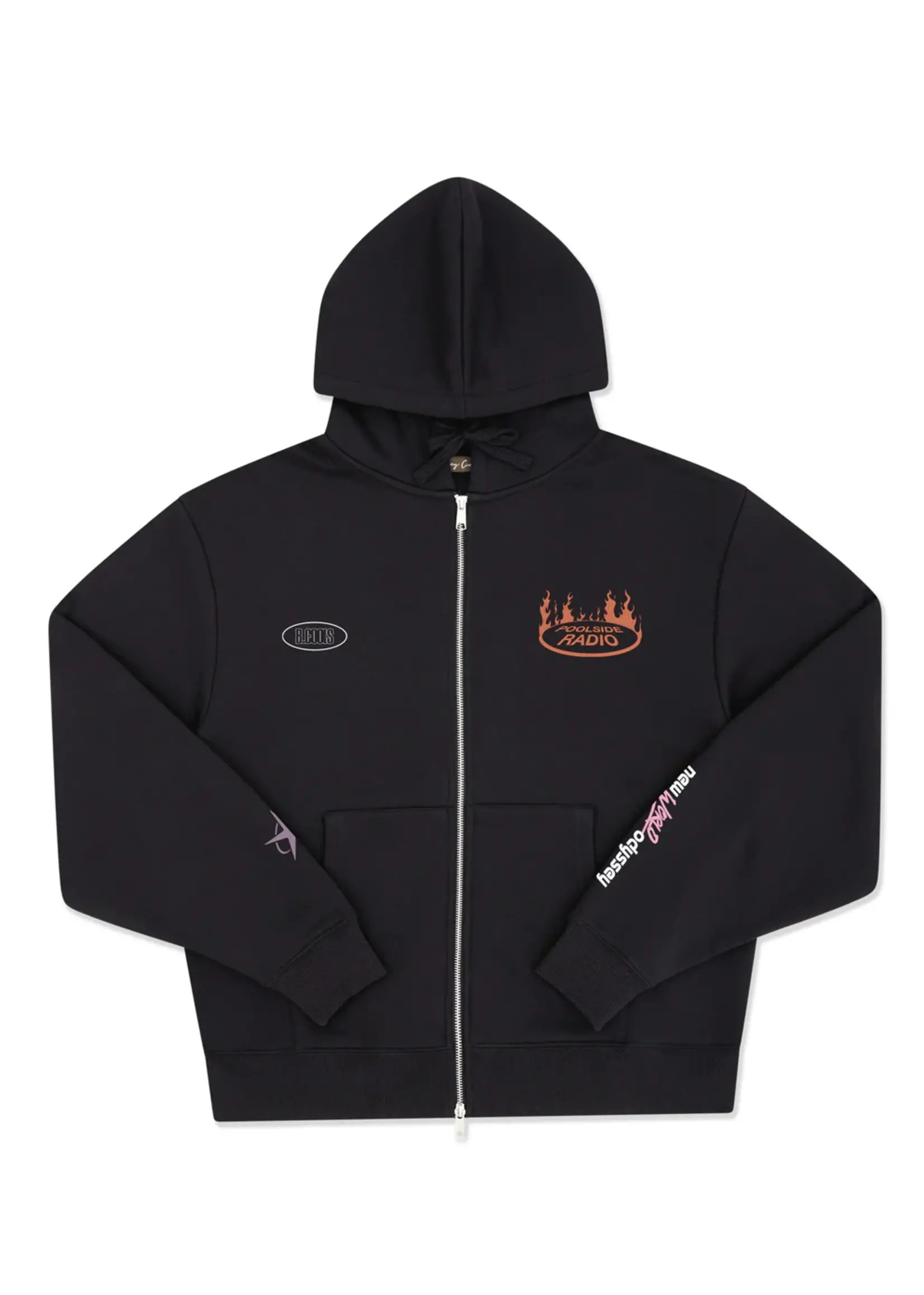 B Cools NWO Zip Hood - Black