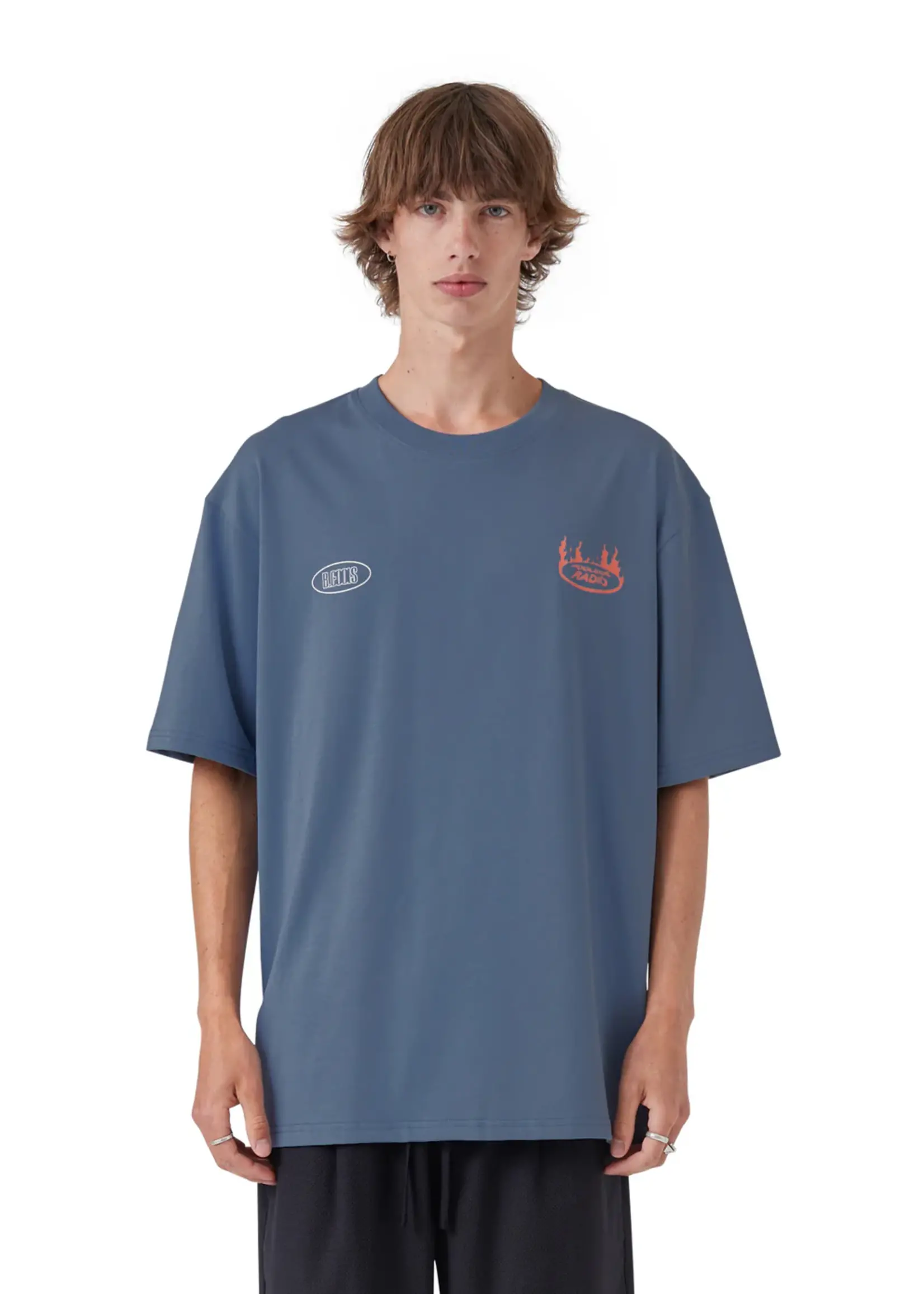 B Cools NWO Tee - Washed Blue