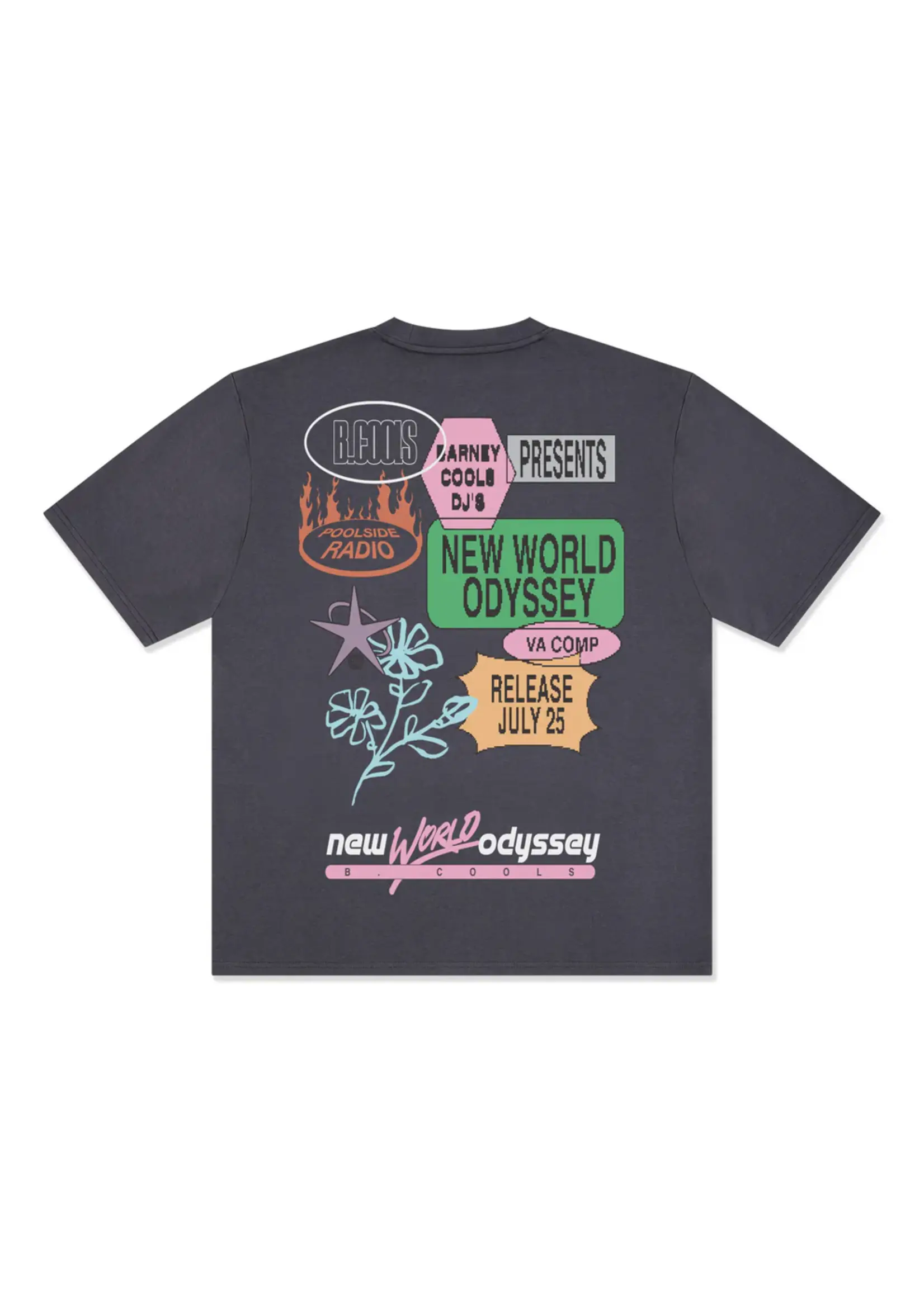 B Cools NWO Tee - Washed Black