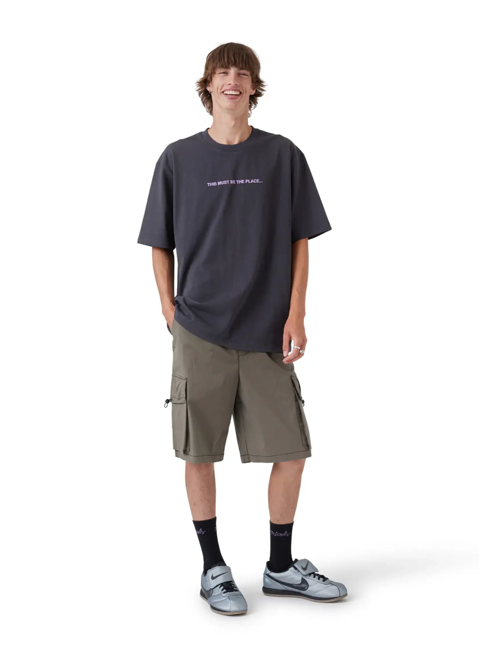 B Cools PP Tee - Washed Black