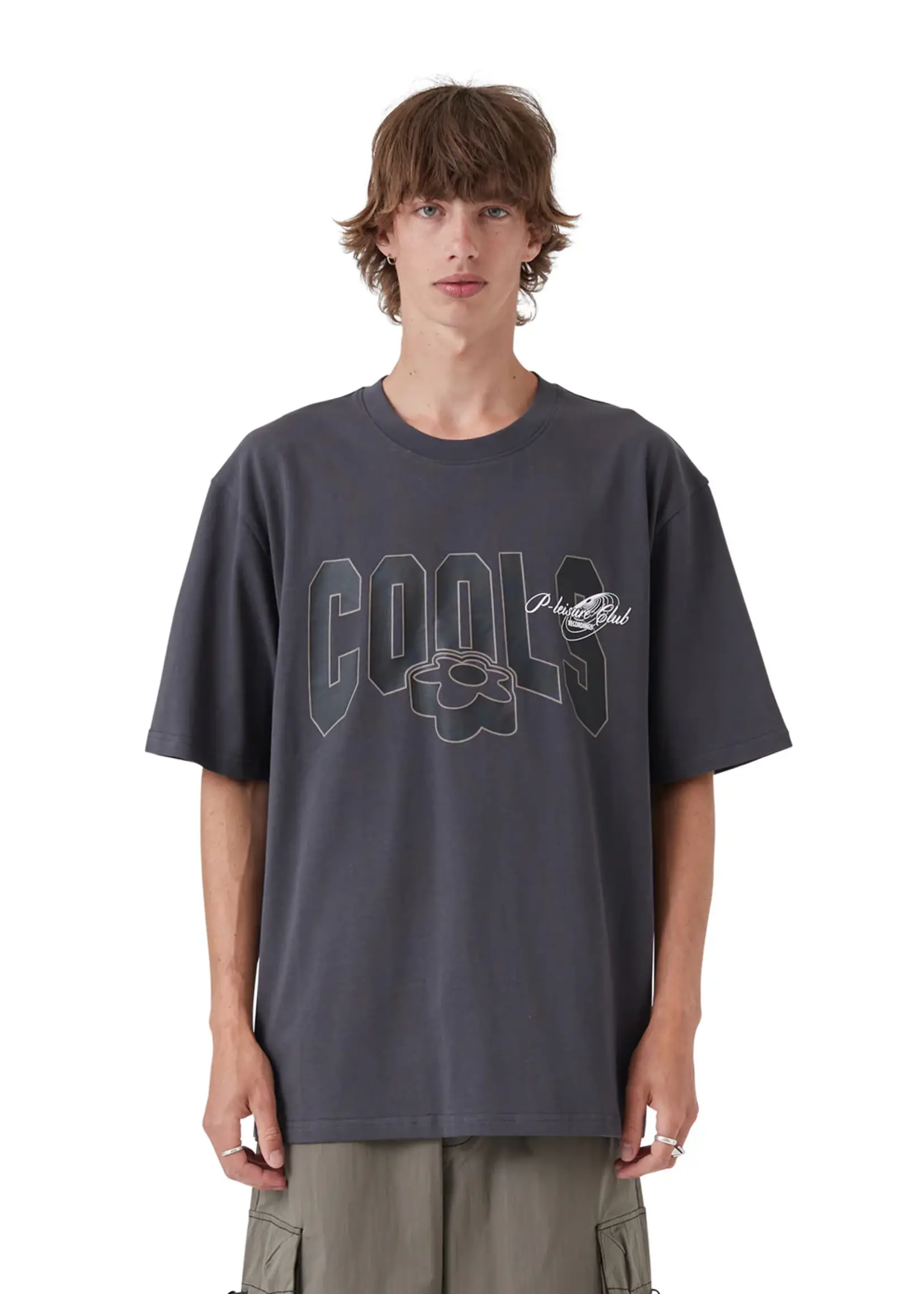 B Cools College Tee - Washed Black