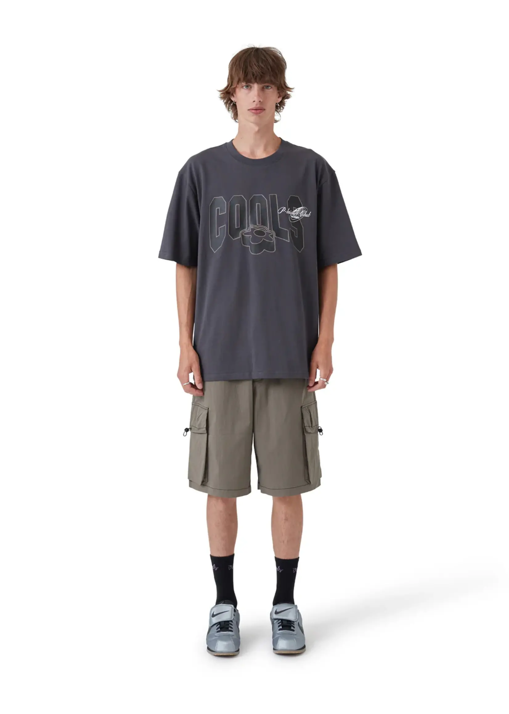 B Cools College Tee - Washed Black