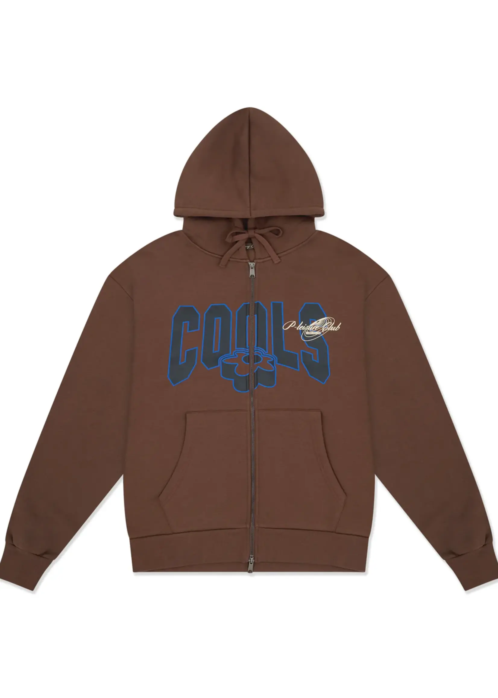 B Cools College Zip Hood - Coffee