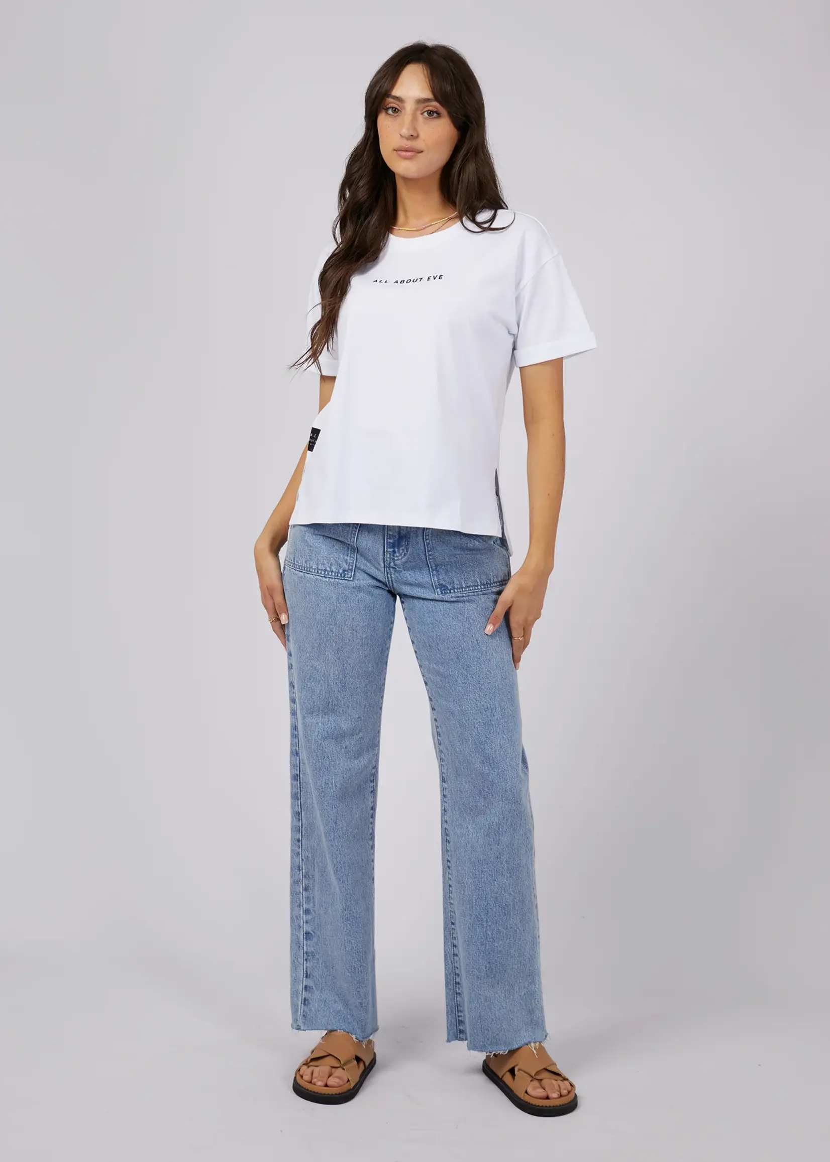 AAE Washed Tee - White