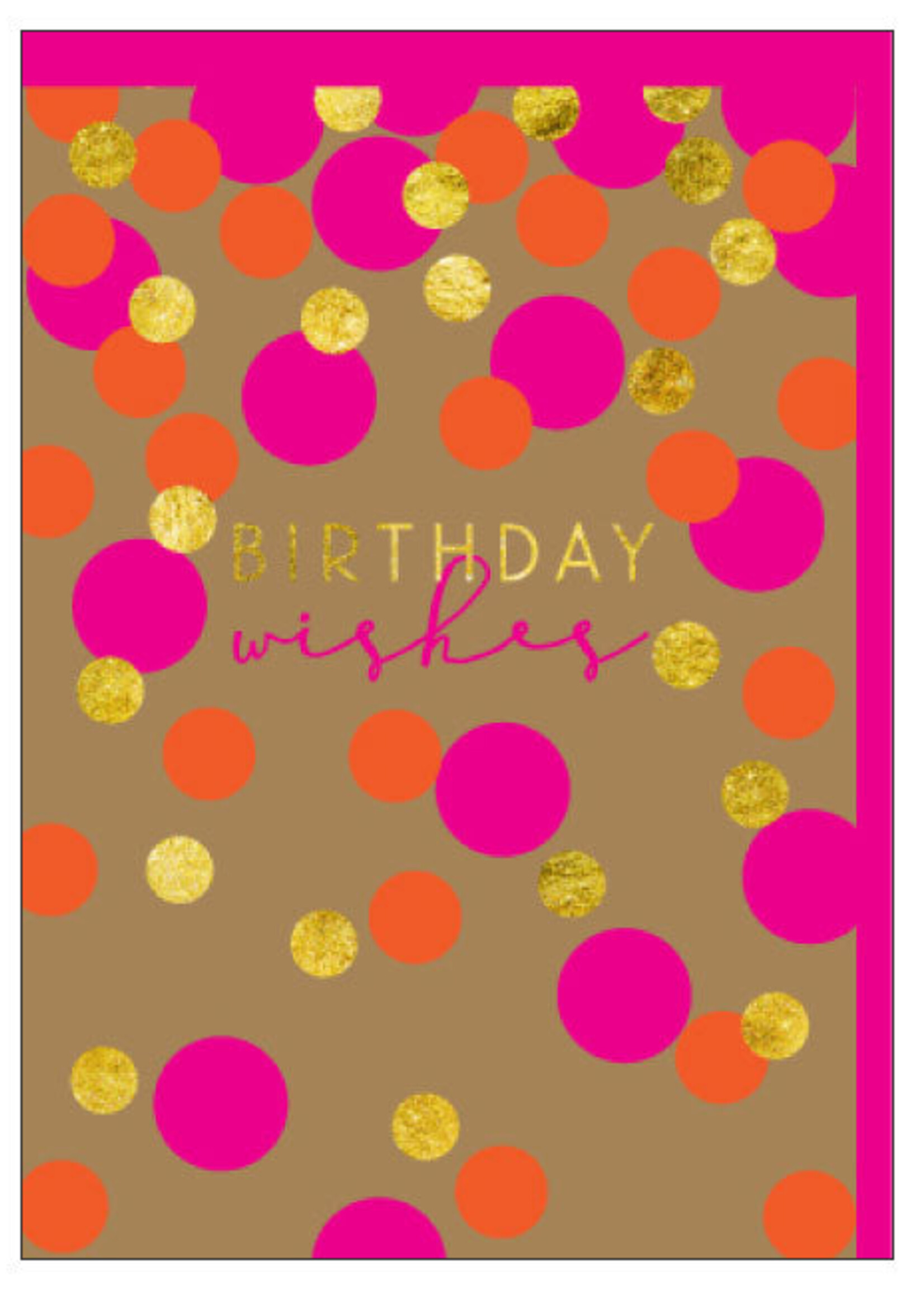 Candle Bark Creations Confetti Wishes - Card