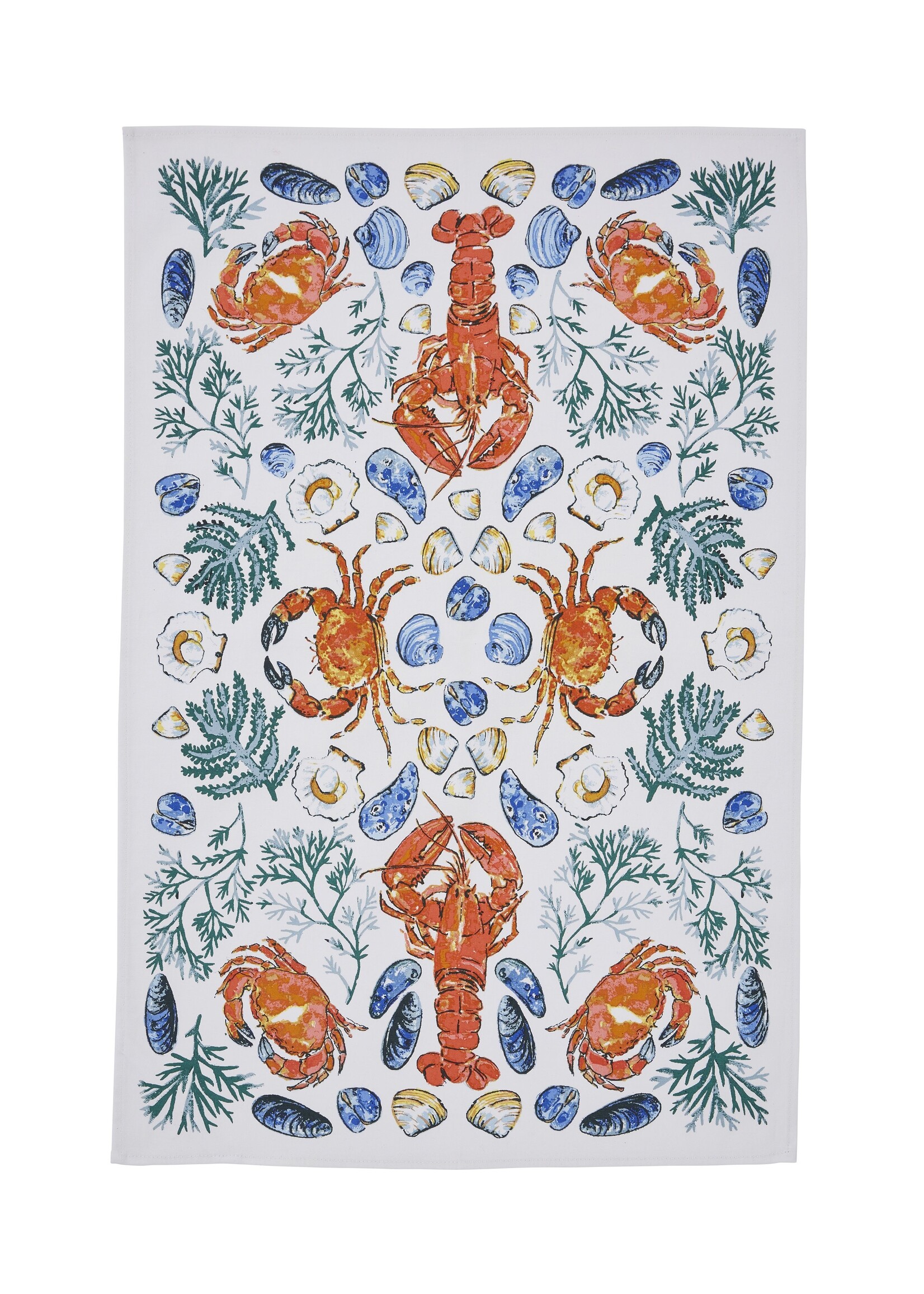 Shellfish Tea Towel 74x48cm