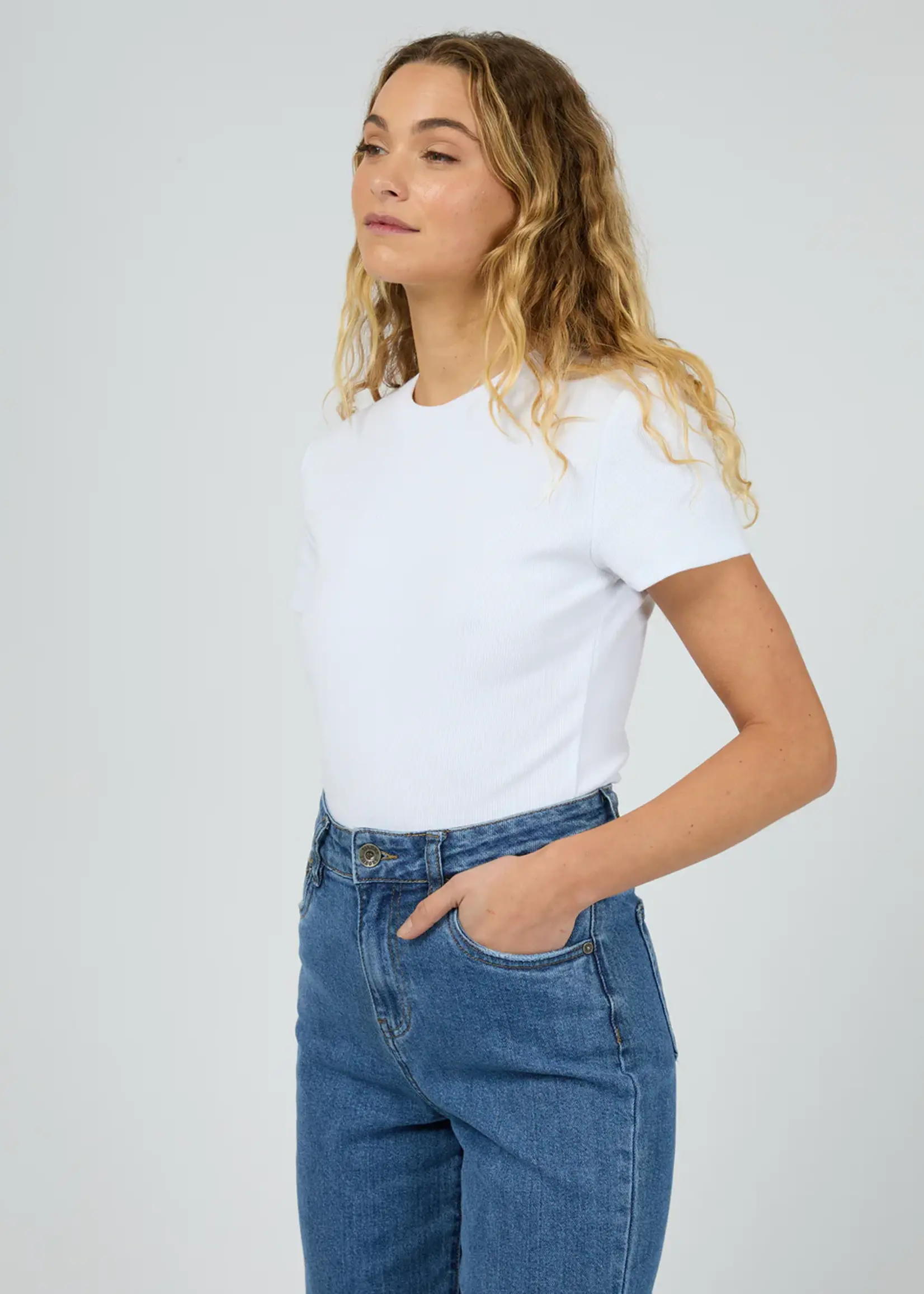 Silent Theory Bella Tee - White