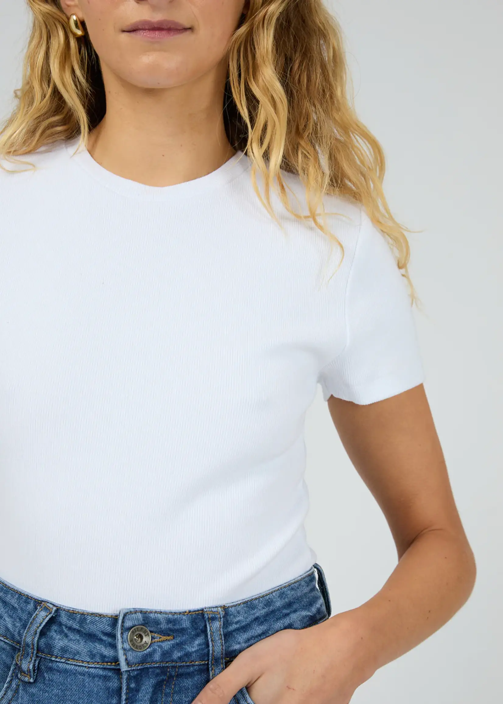 Silent Theory Bella Tee - White