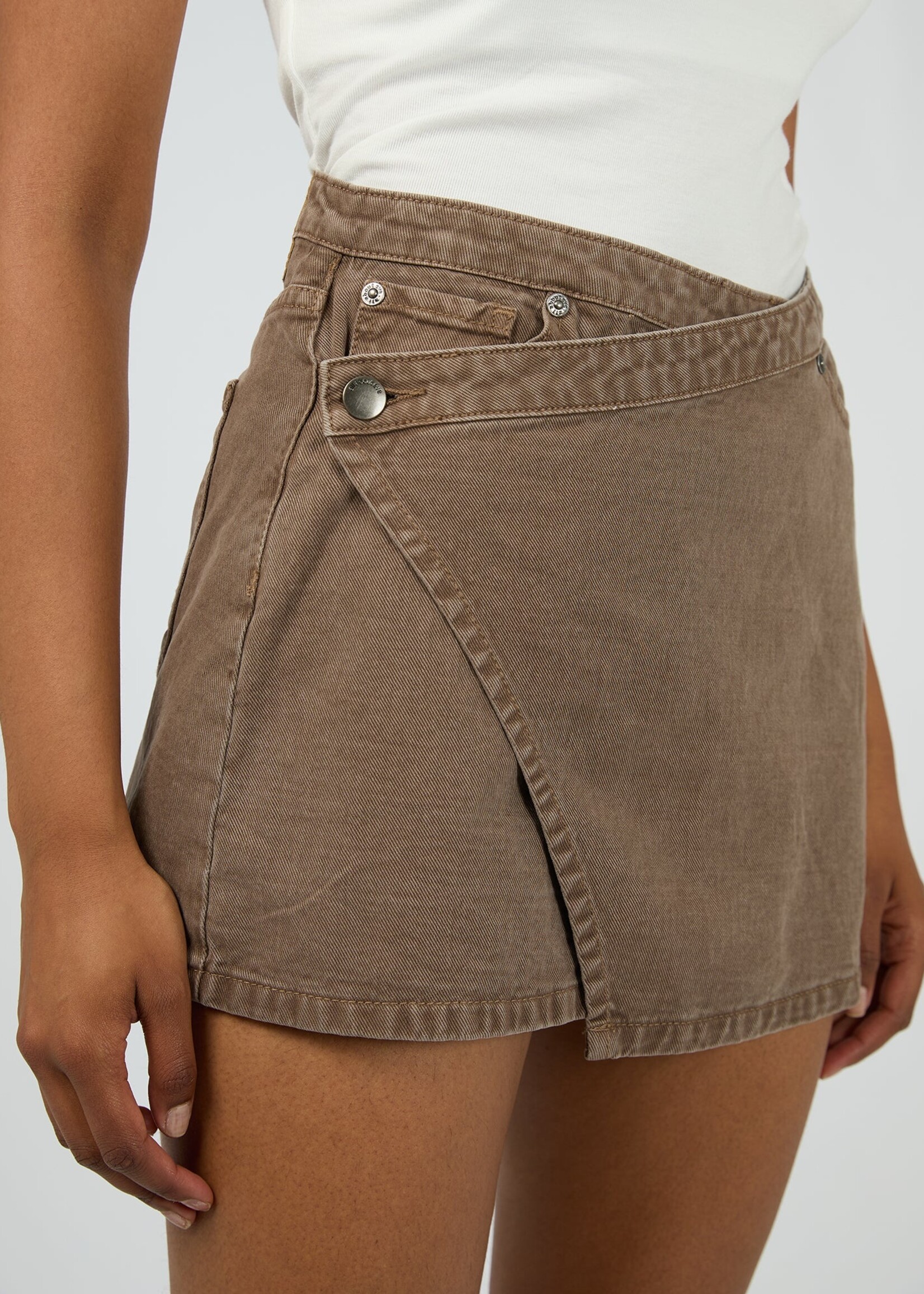 Lenni Mini Skort - Cocoa