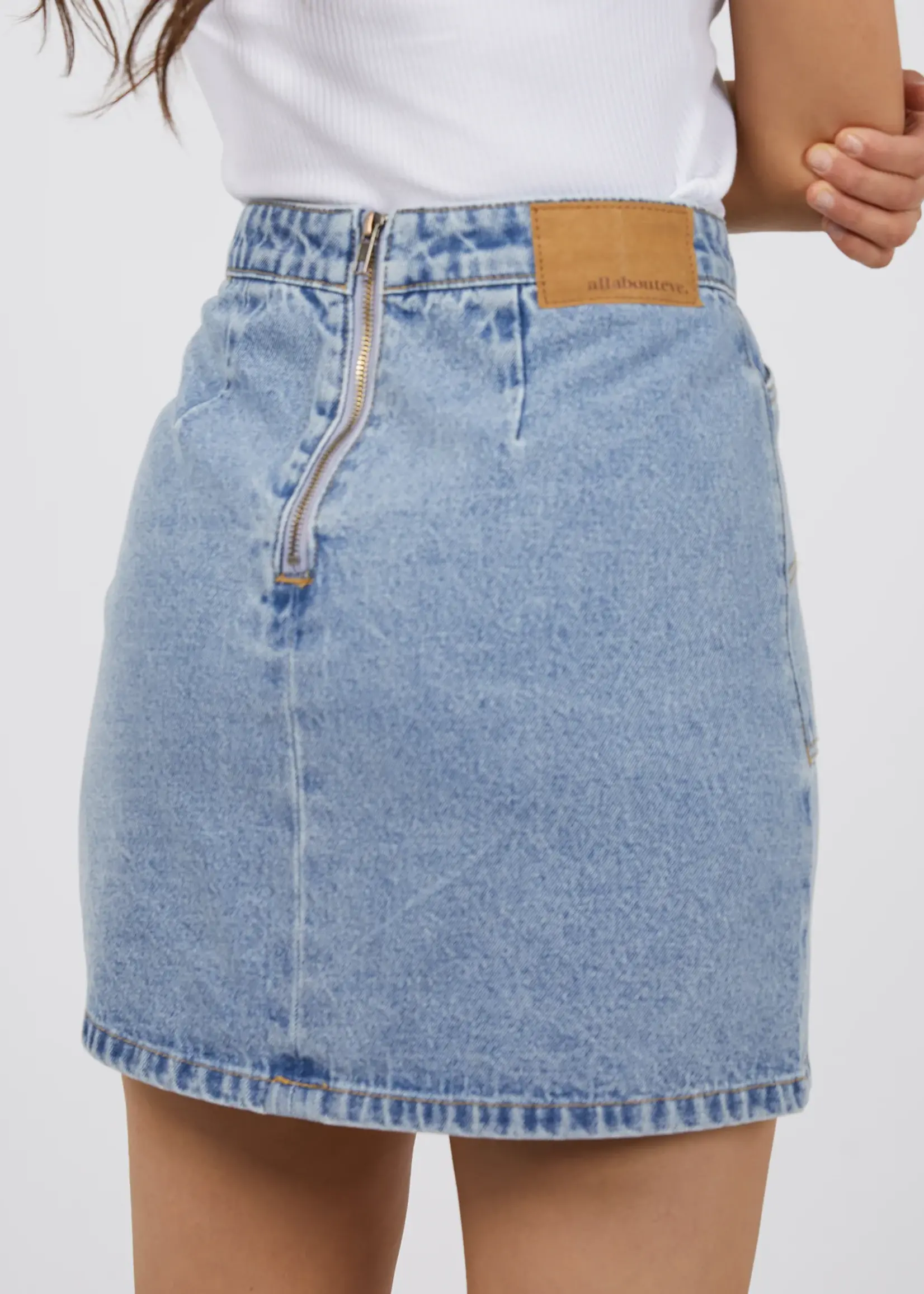 All About Eve Becca Skirt - Light Blue