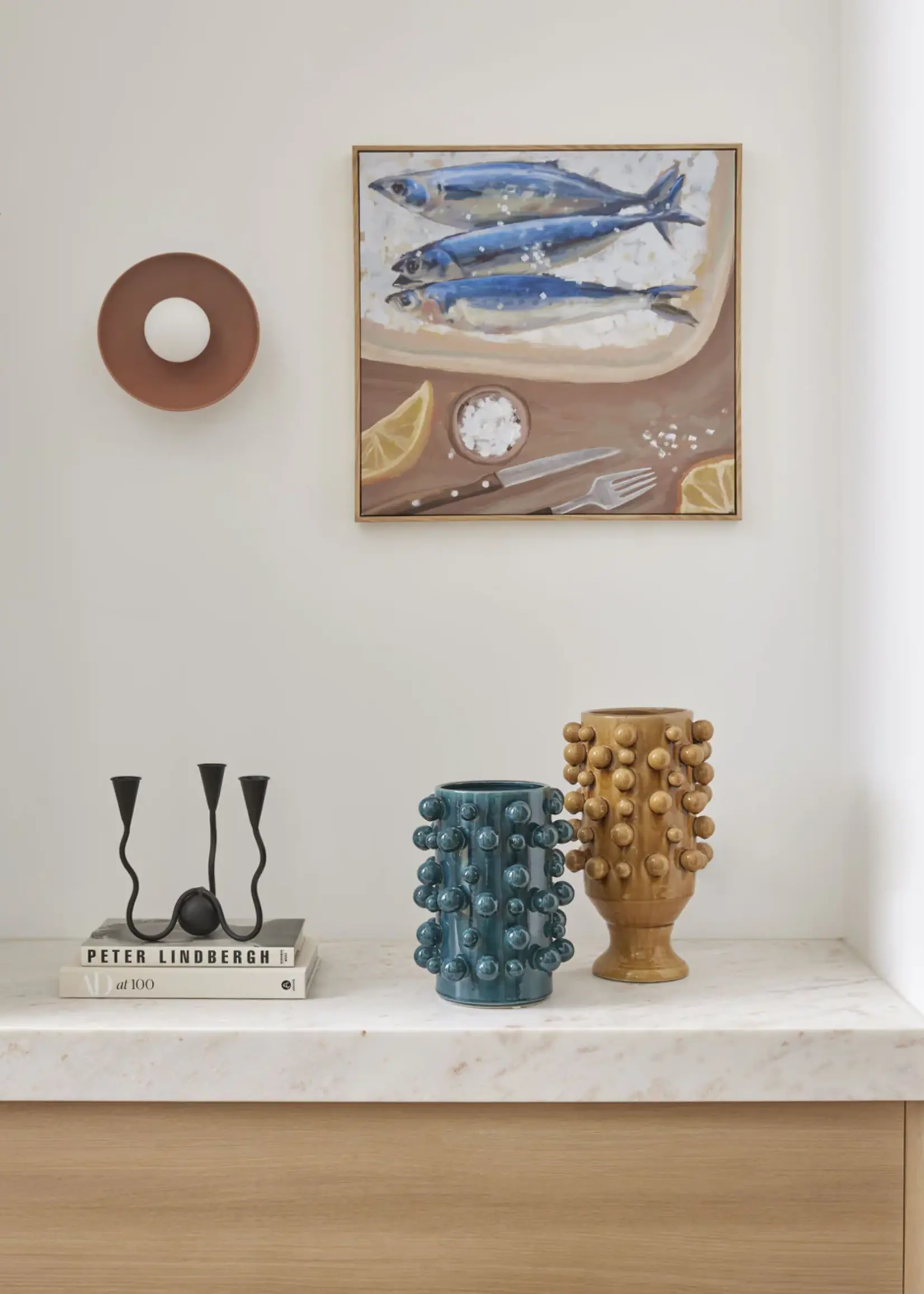 Scorpa Hand Paint Wall Art 60x2.8