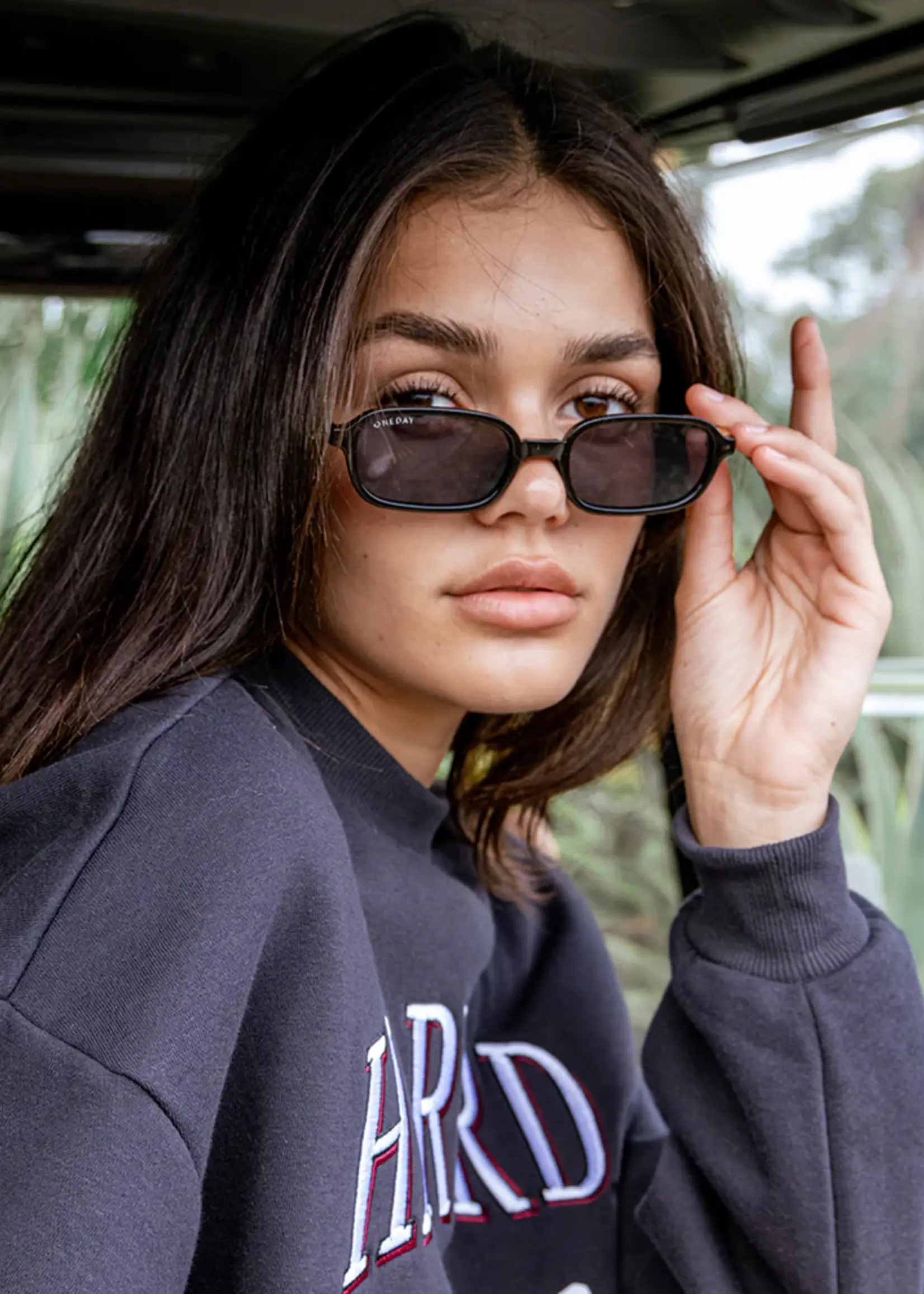 One Day Ellery Sunglasses - Black Smoke