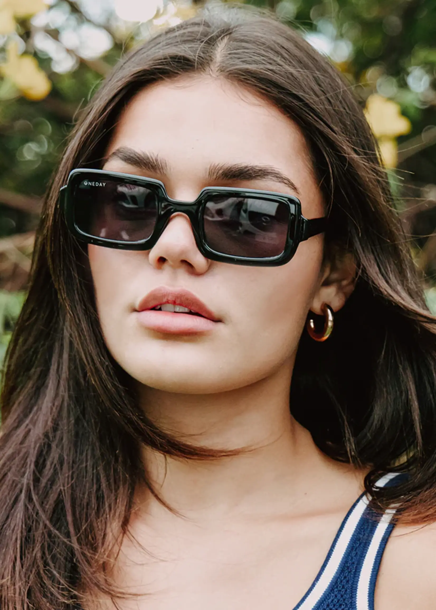 One Day Gigi Sunglasses - Black Smoke