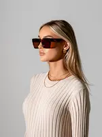 One Day Rhodes Sunglasses - Tortoise Brown