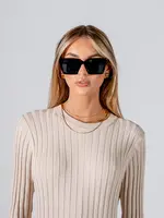 One Day Rhodes Sunglasses - Black Blue