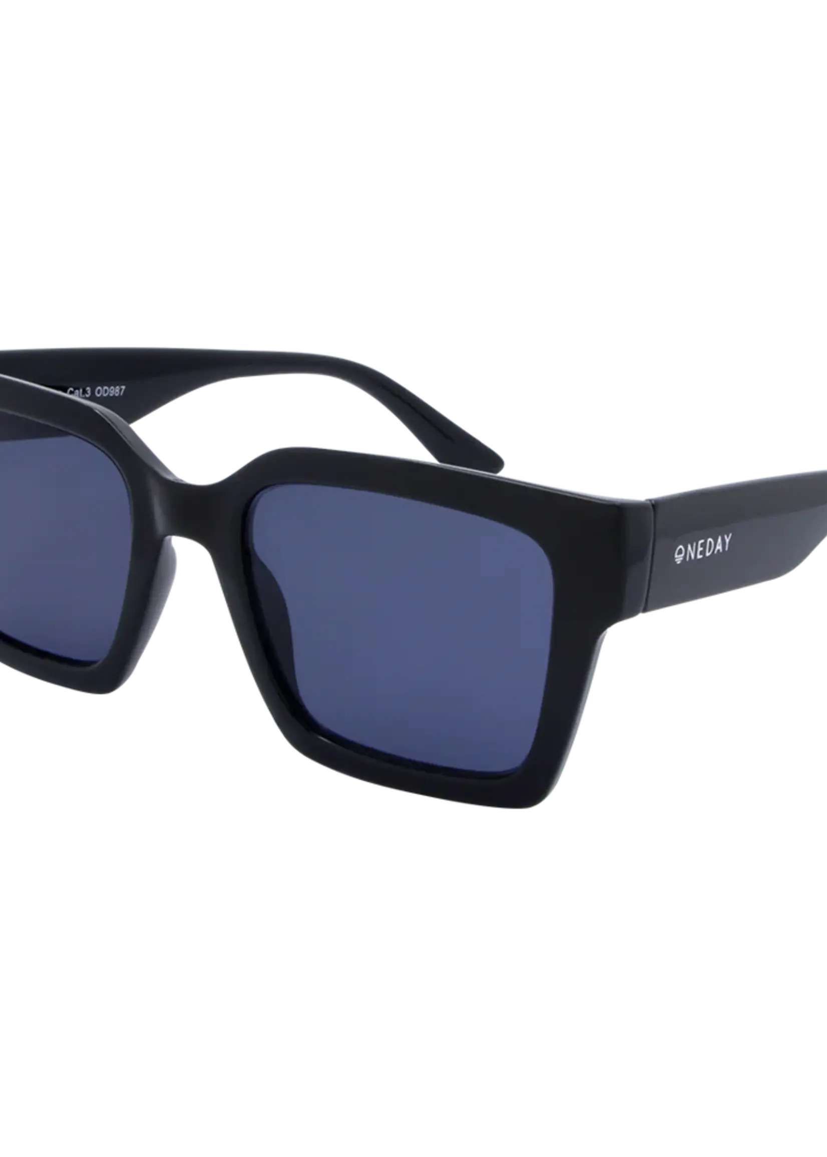 One Day Rhodes Sunglasses - Black Blue