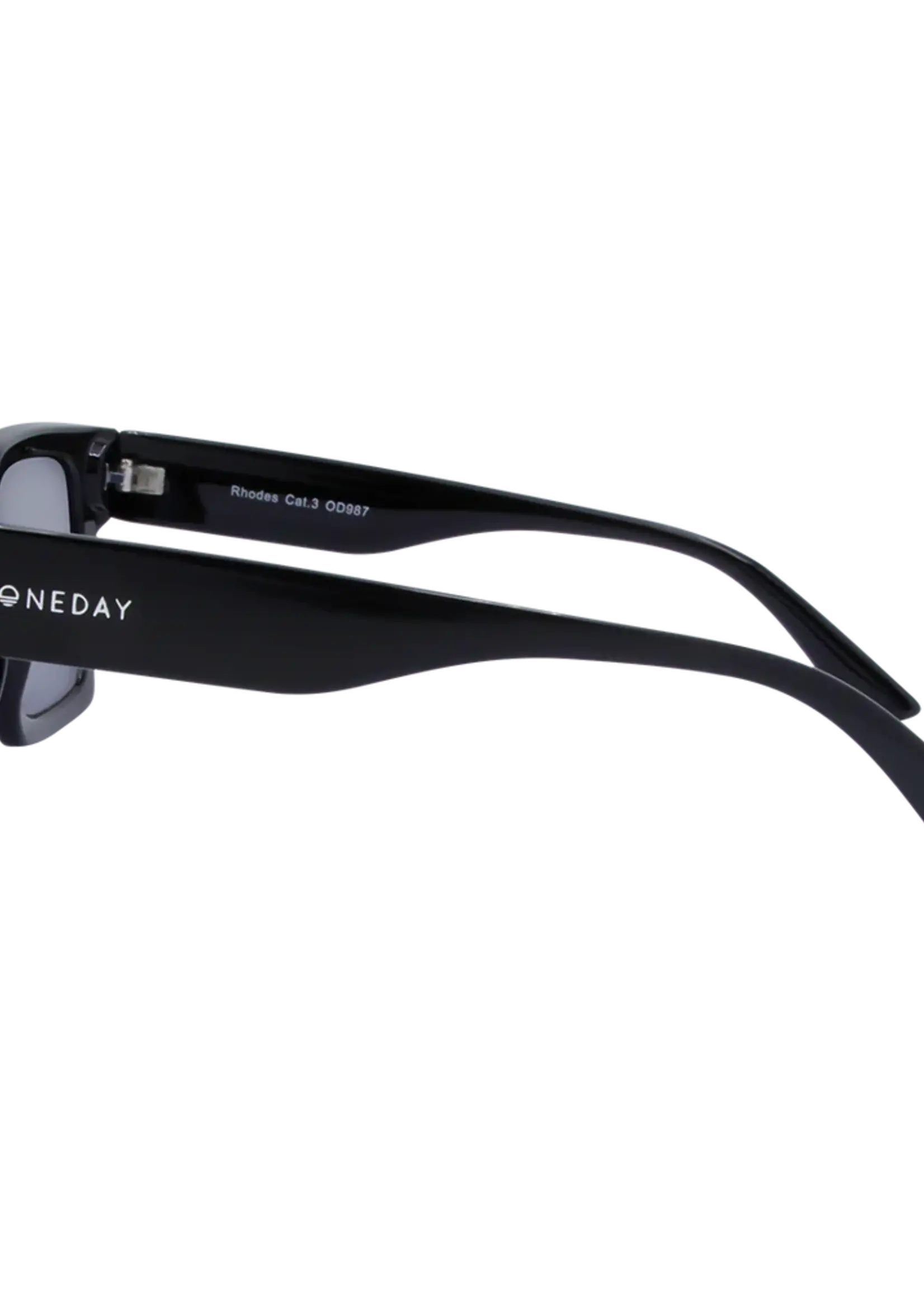 One Day Rhodes Sunglasses - Black Blue