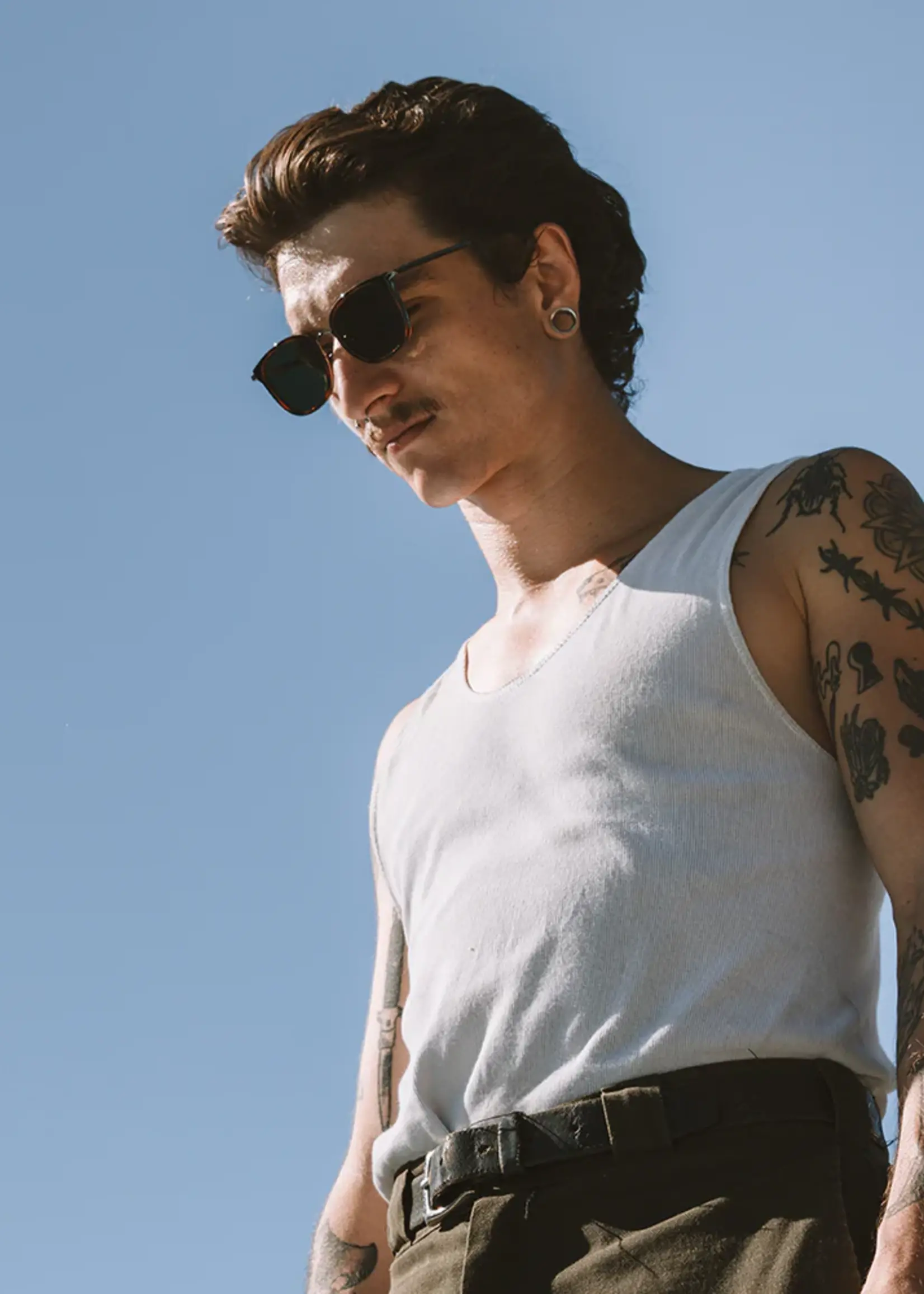 Sin Eyewear Tommy Sunglasses - Dark Tort G15
