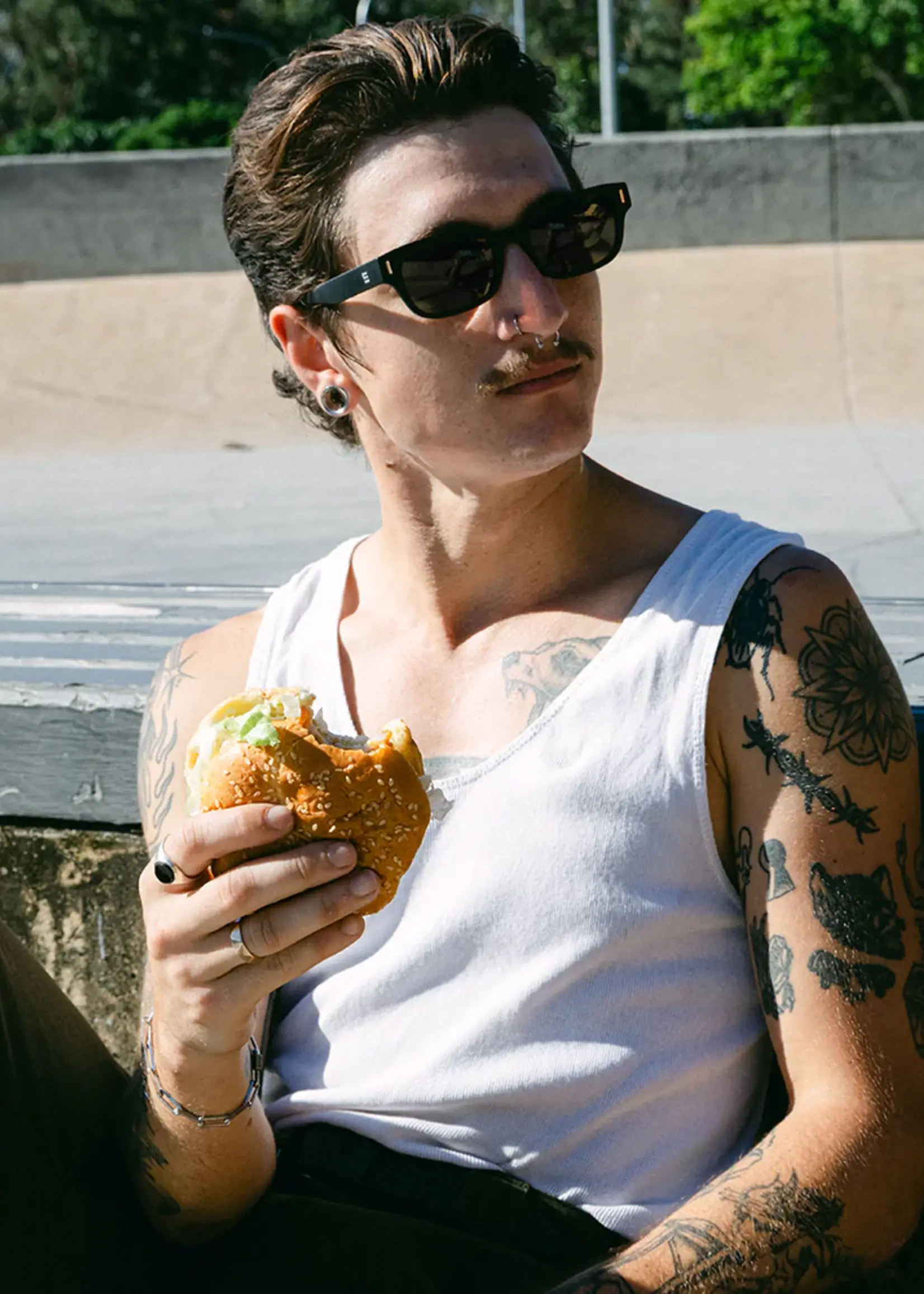 Sin Eyewear Valentine Sunglasses - Black Smoke