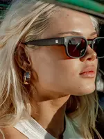 Sin Eyewear Valentine Sunglasses - Black Brown