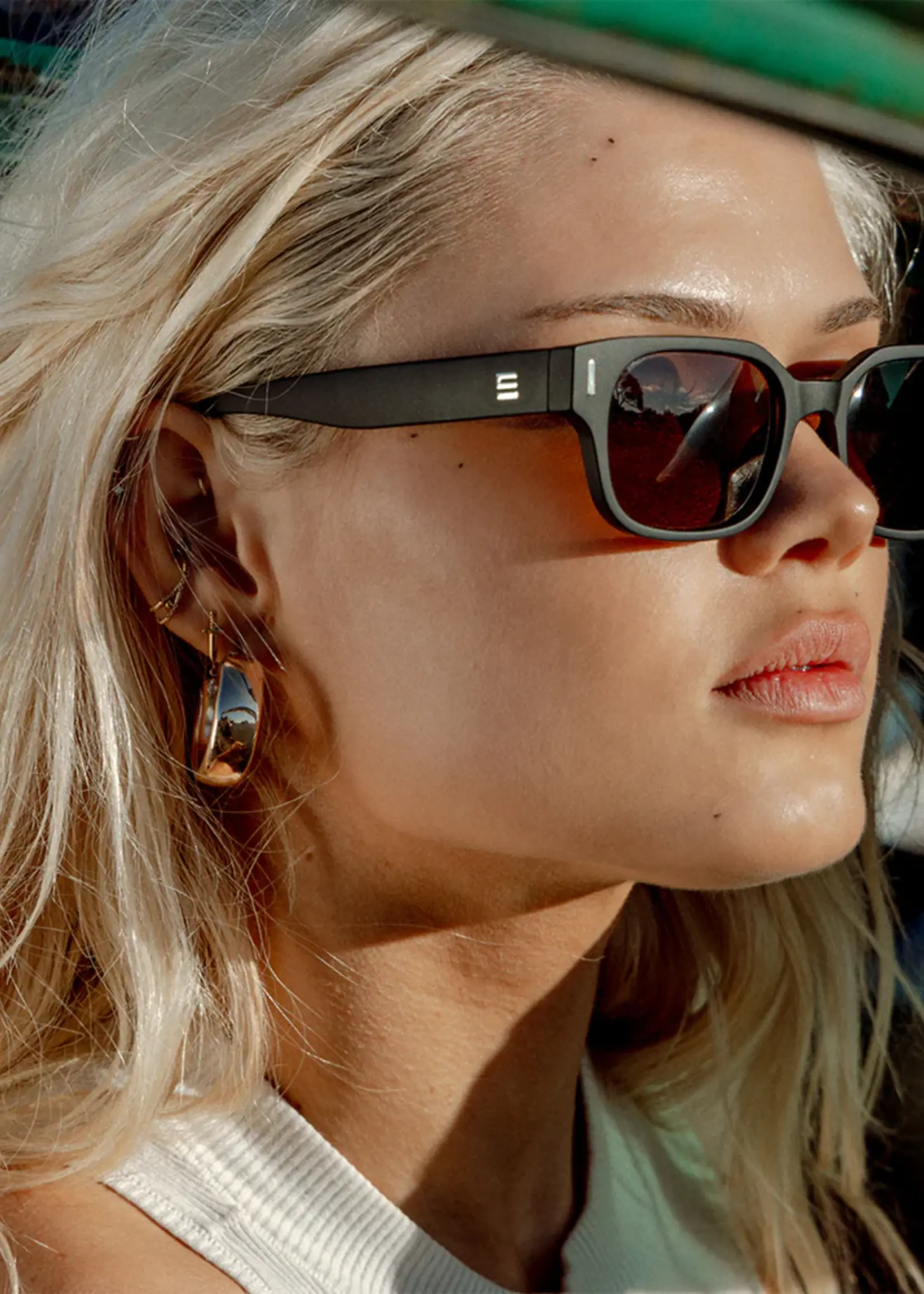 Sin Eyewear Valentine Sunglasses - Black Brown