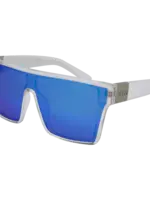 Sin Eyewear Loose Cannon Sunglasses - Crystal Blue