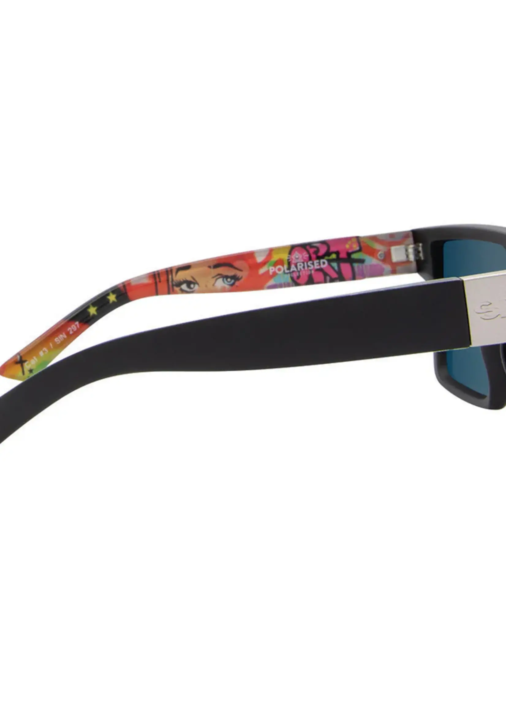 Sin Eyewear Loose Cannon Sunglasses - Black & Pink