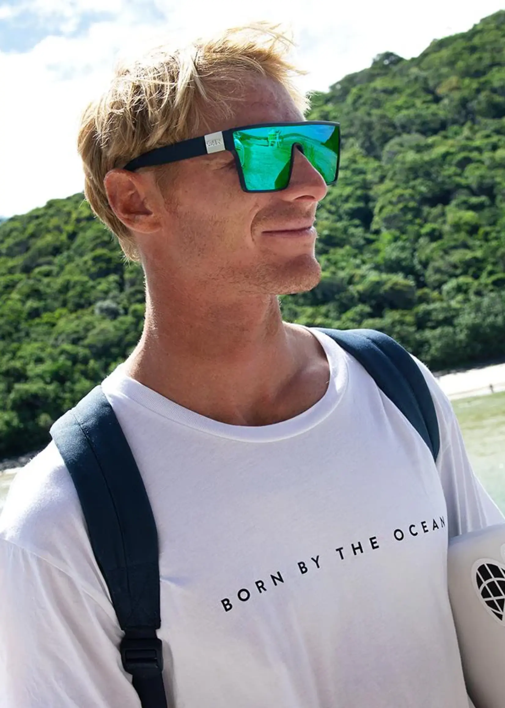 Sin Eyewear Loose Cannon Sunglasses - Black & Green