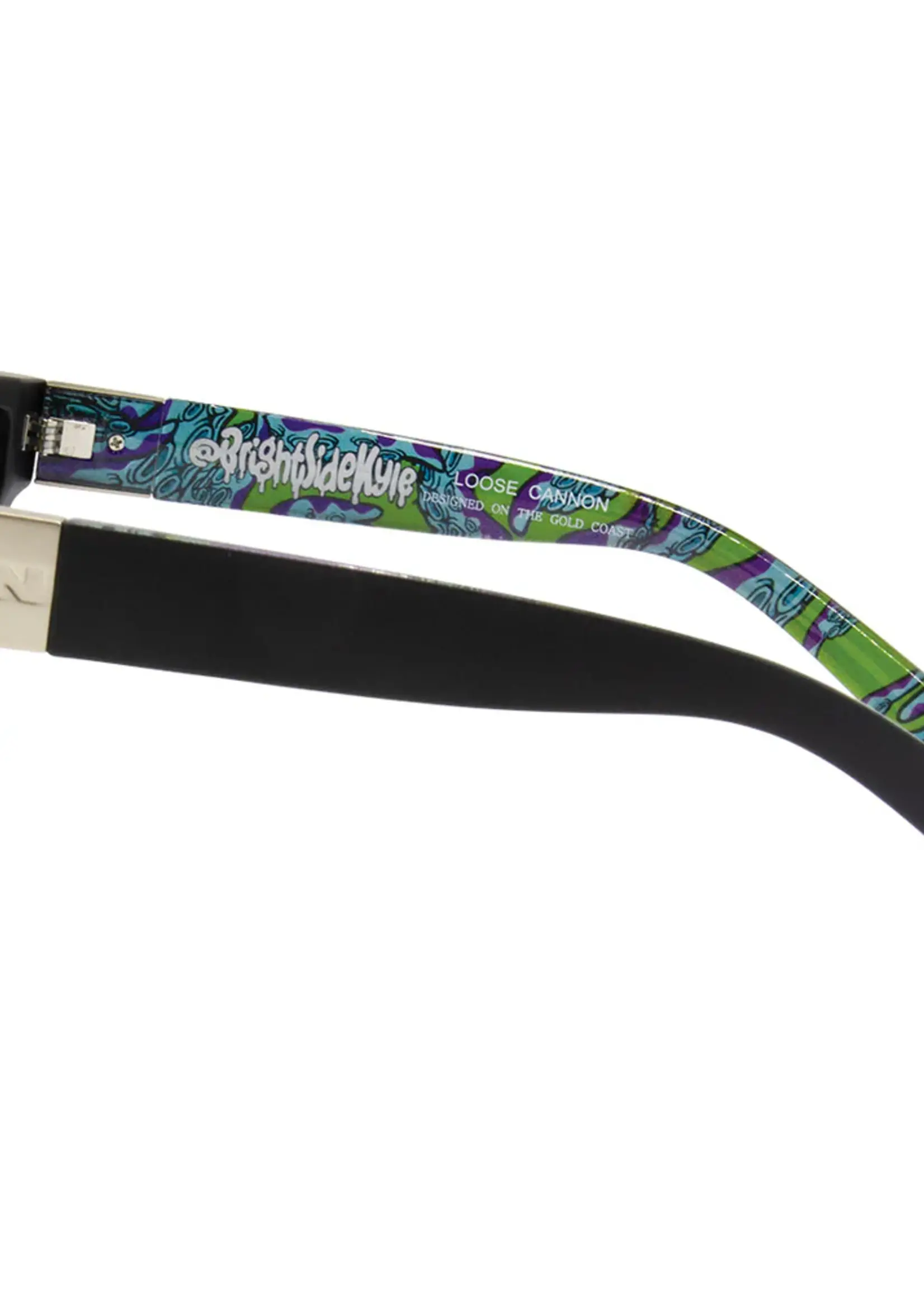 Sin Eyewear Loose Cannon Sunglasses - Black & Green