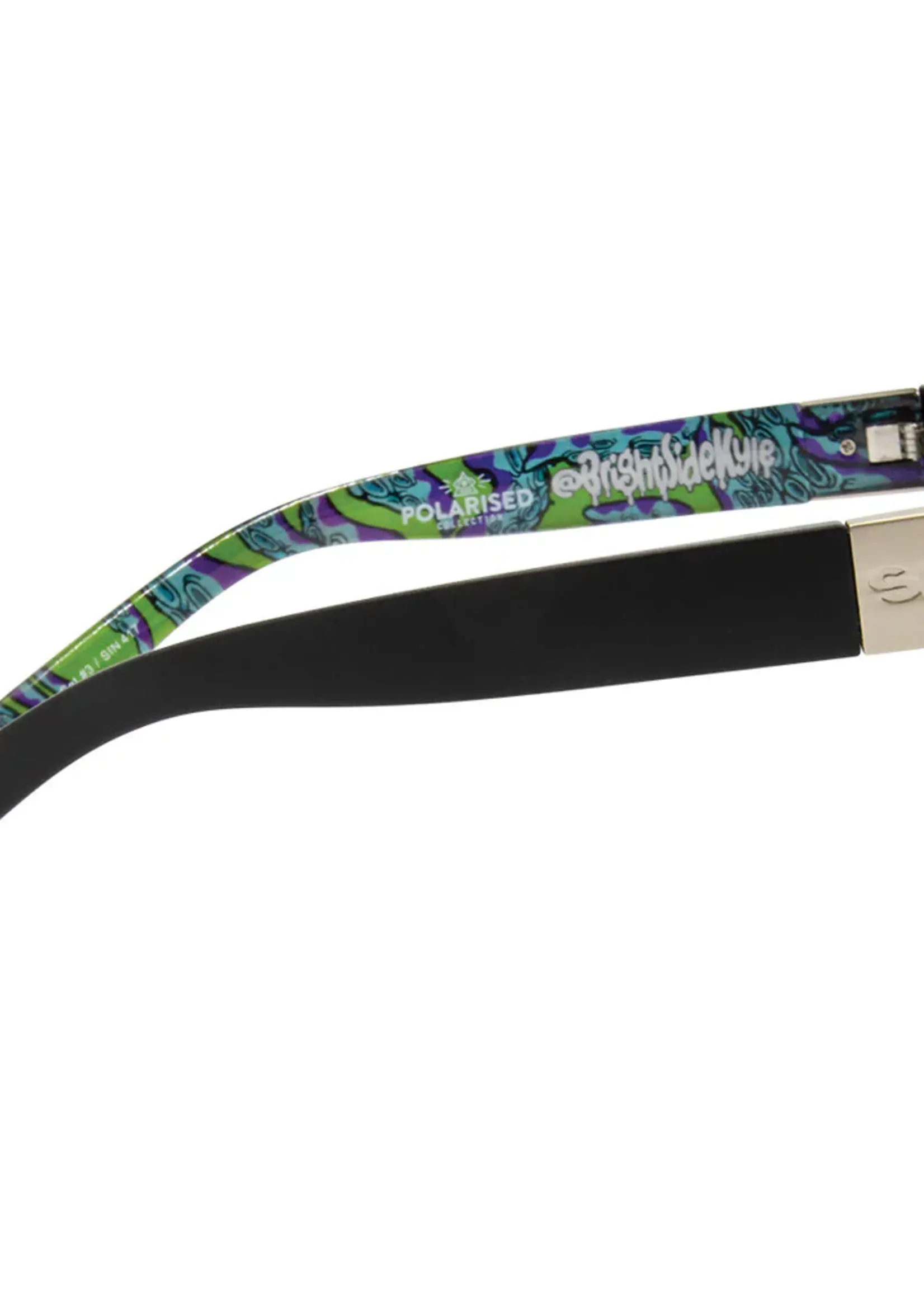 Sin Eyewear Loose Cannon Sunglasses - Black & Green